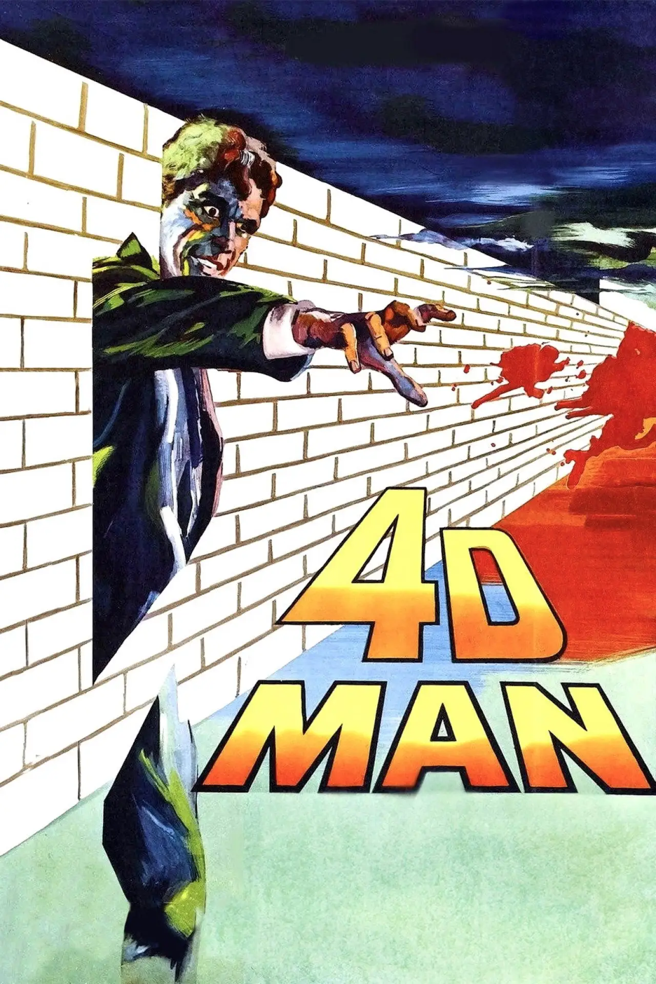 Movie poster "4D Man"