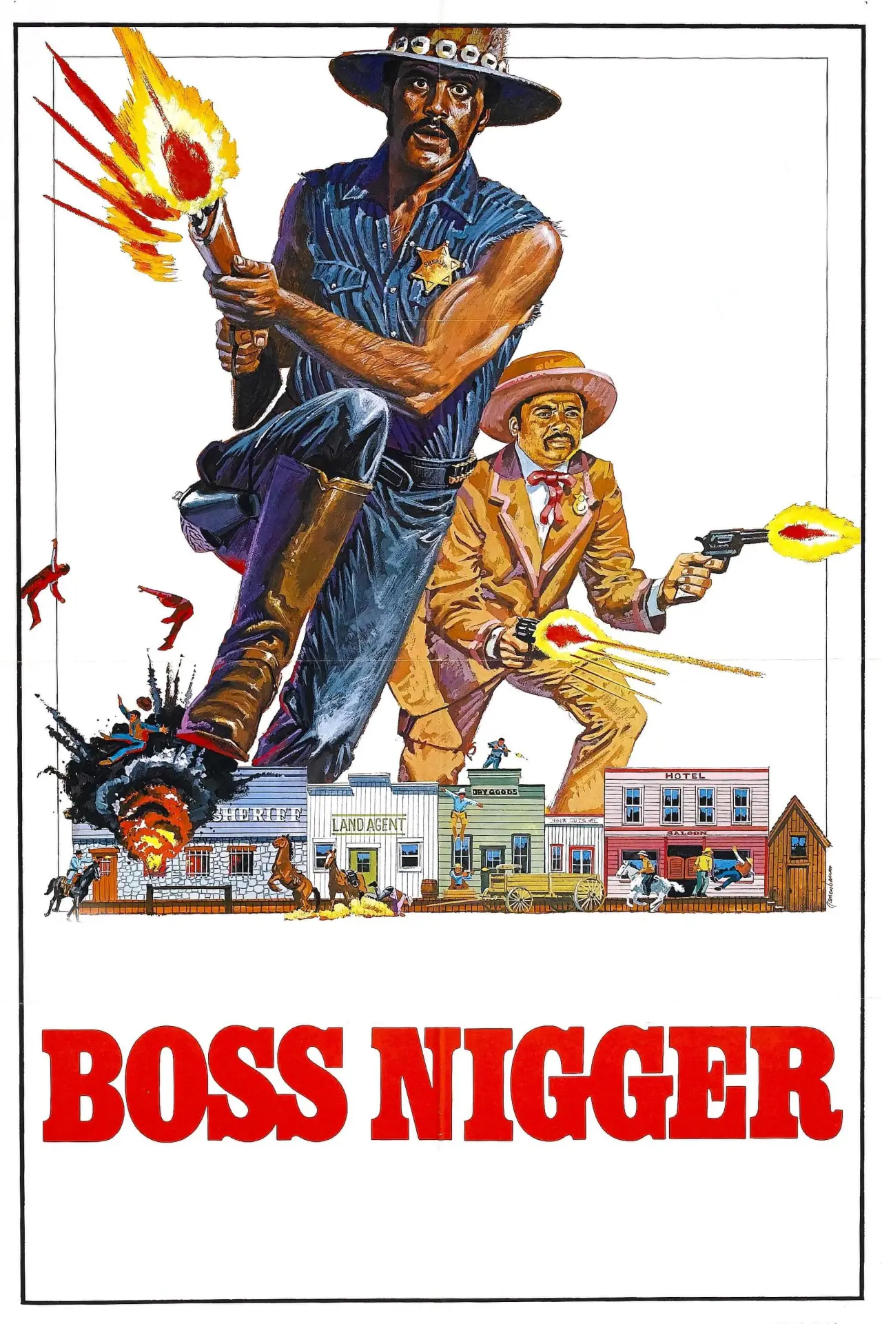 Movie poster "Boss Nigger"