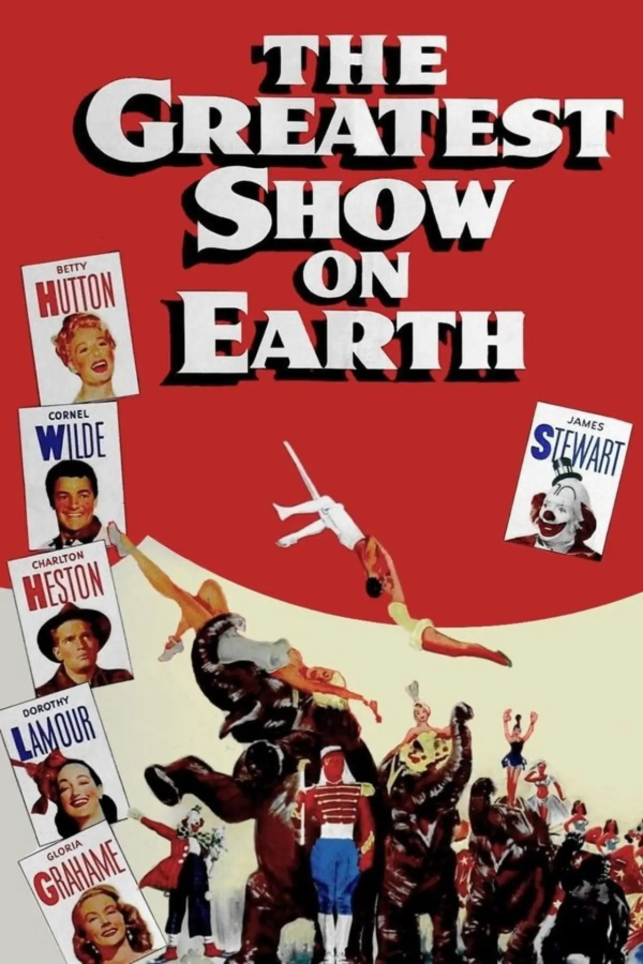 Movie poster "The Greatest Show on Earth"