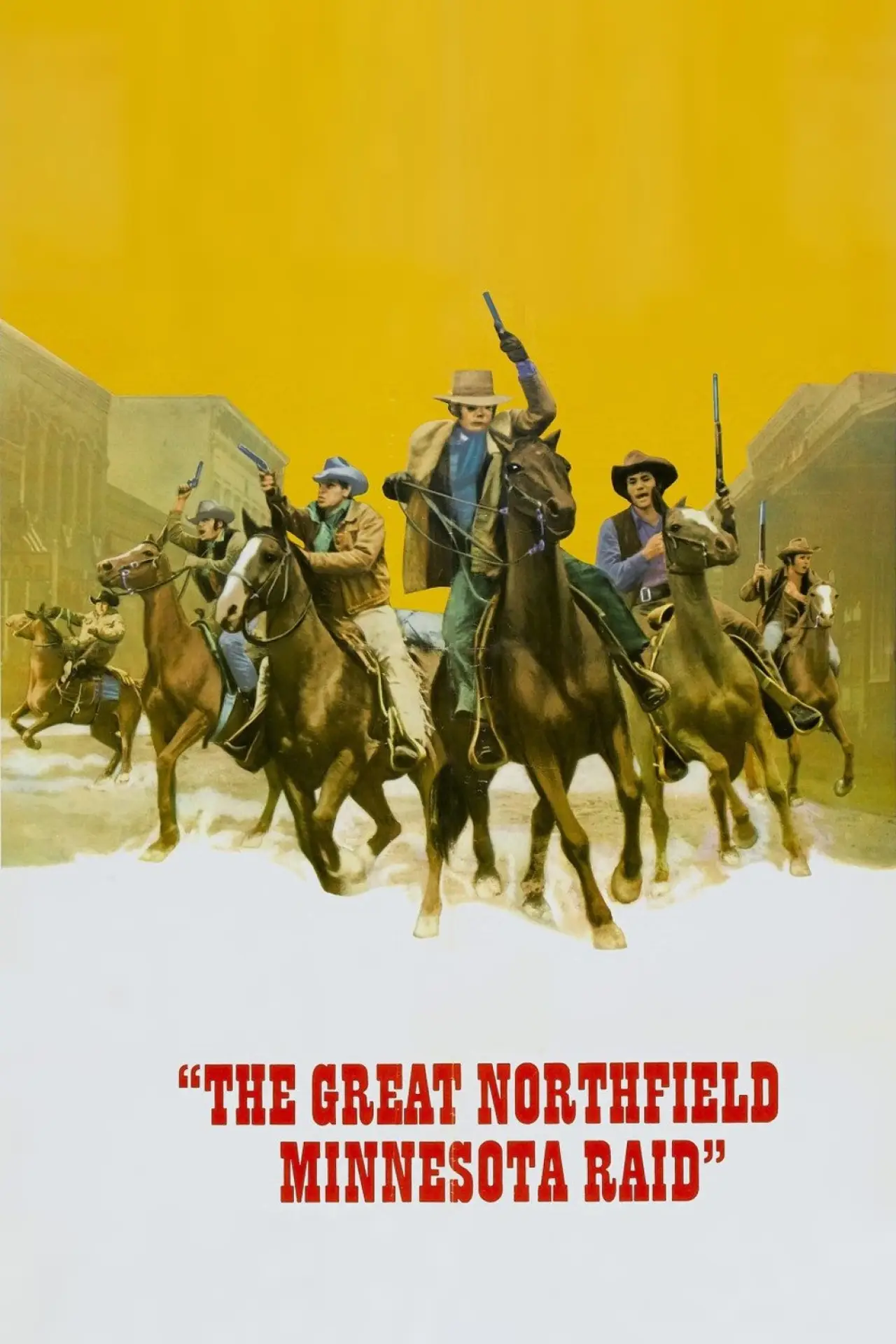 Movie poster "The Great Northfield Minnesota Raid"