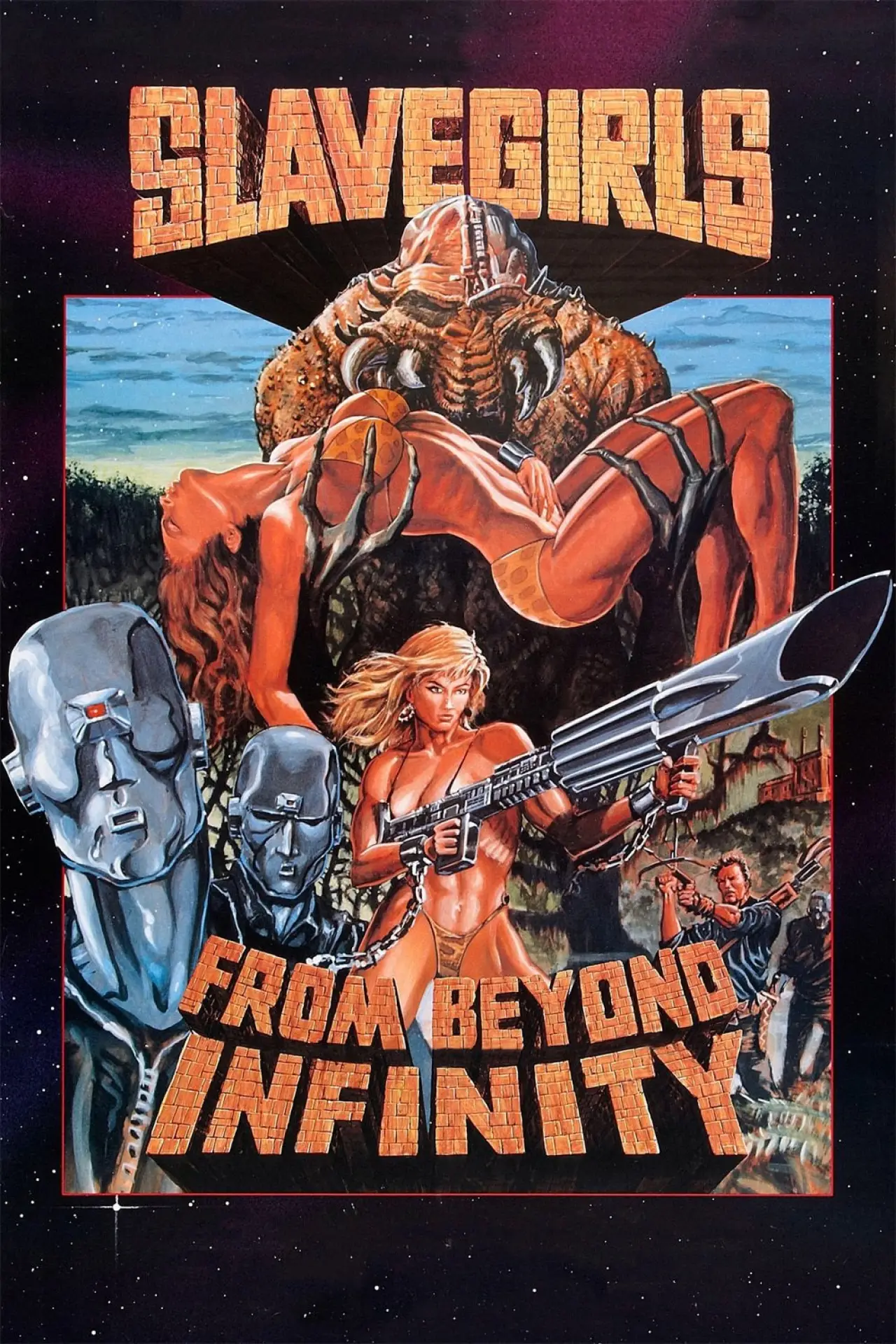 Movie poster "Slave Girls from Beyond Infinity"