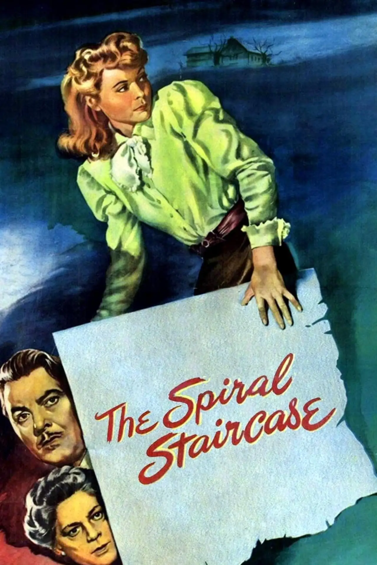 Movie poster "The Spiral Staircase"