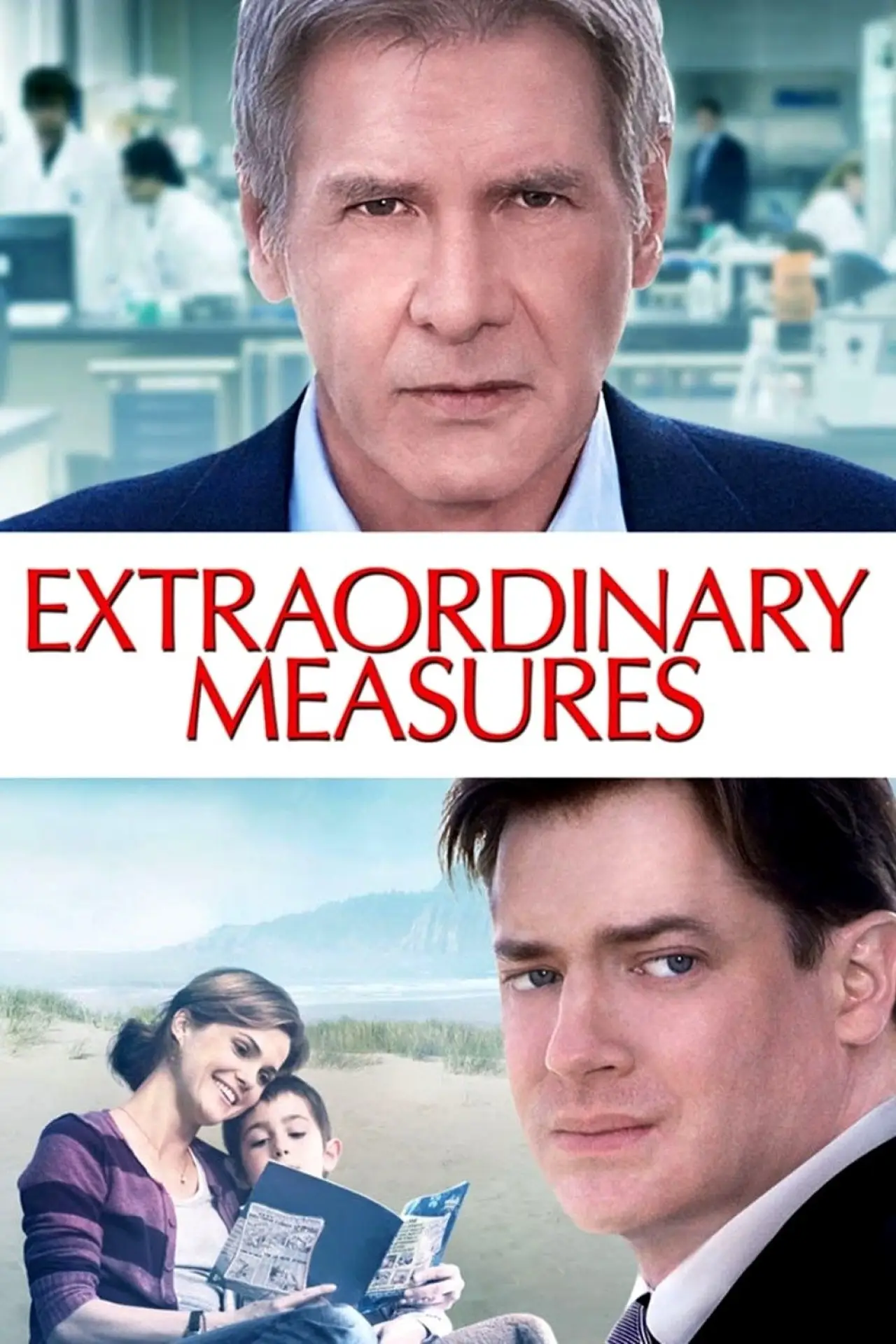 Movie poster "Extraordinary Measures"
