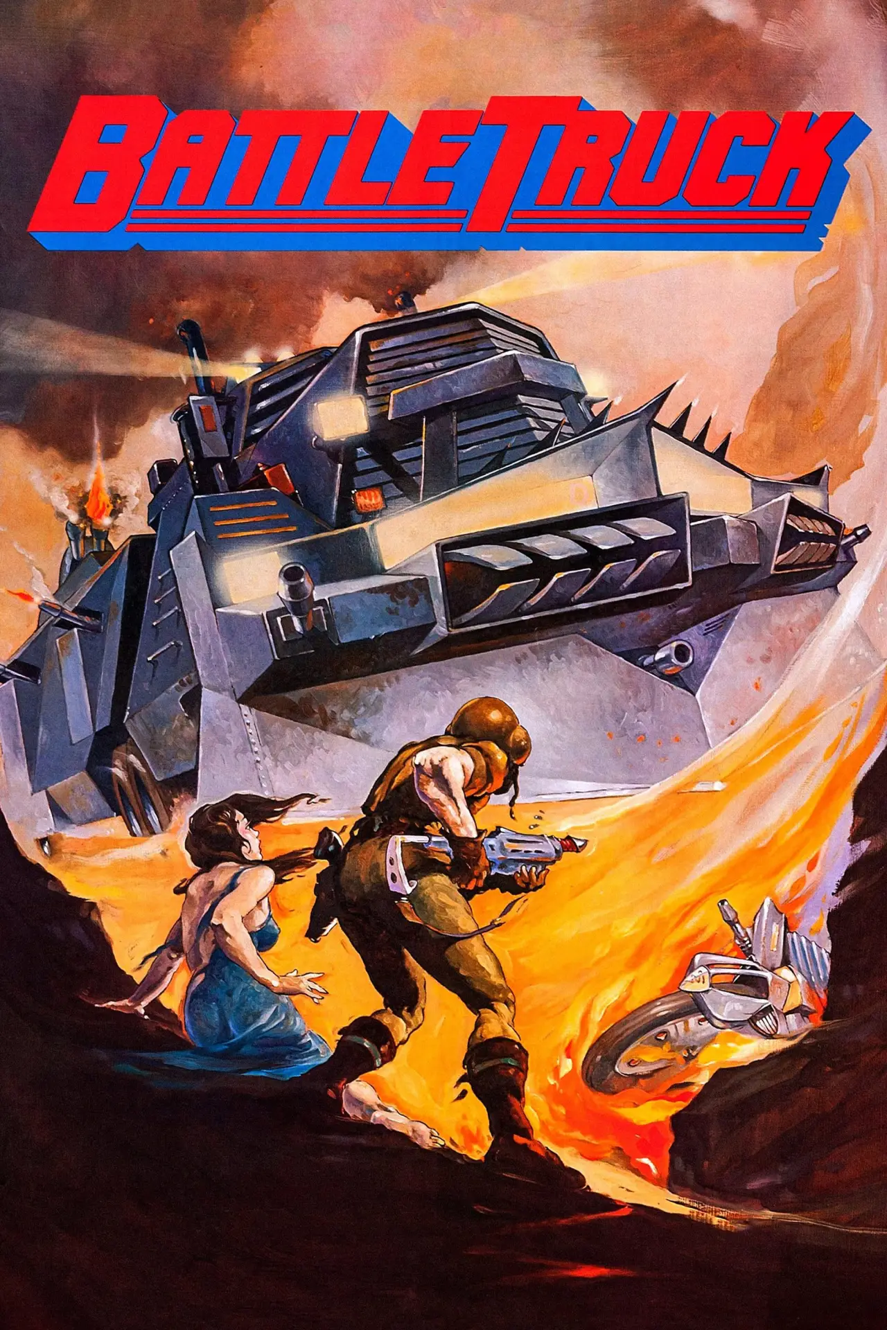 Movie poster "Battletruck"