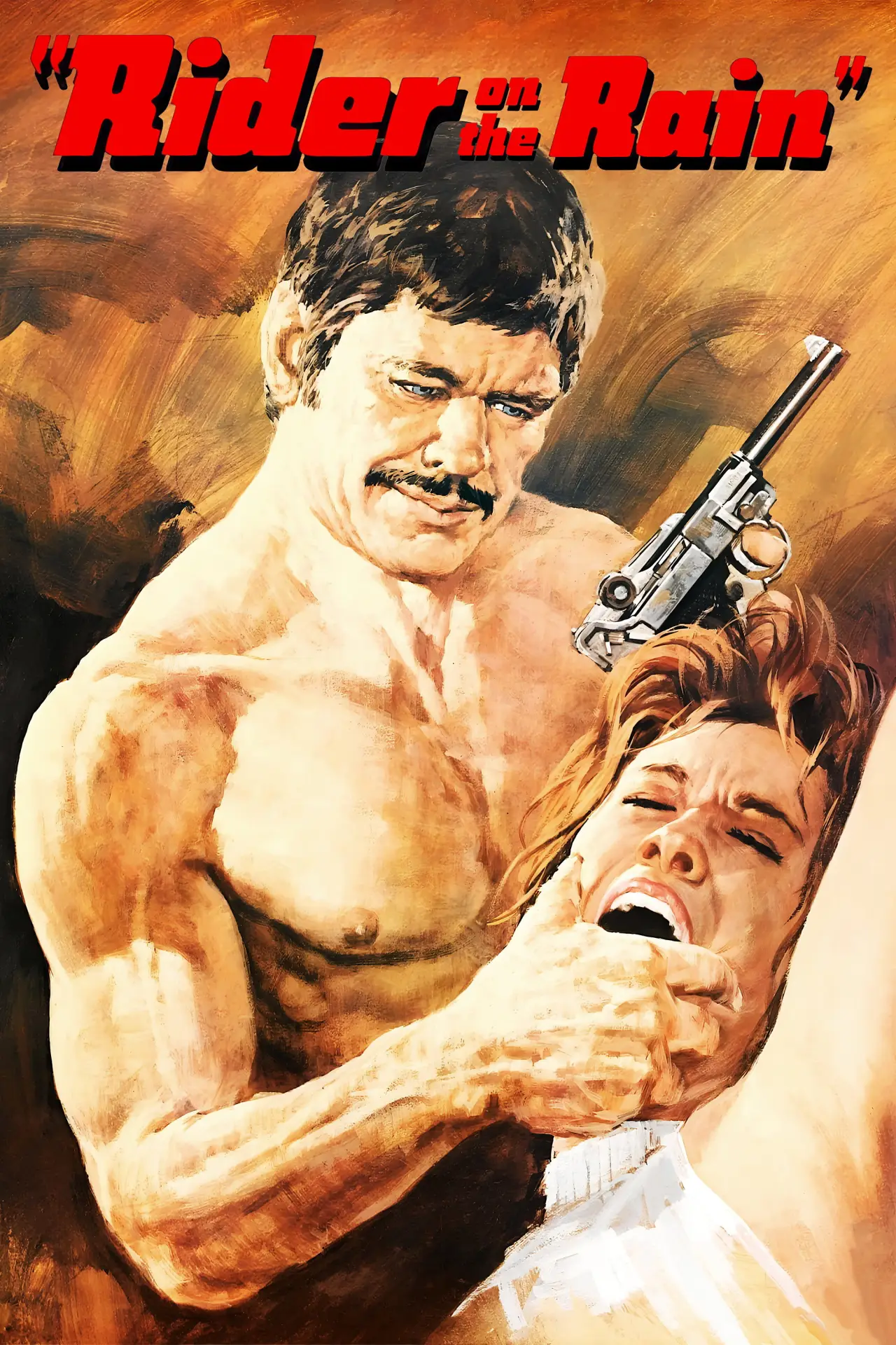 Movie poster "Rider on the Rain"