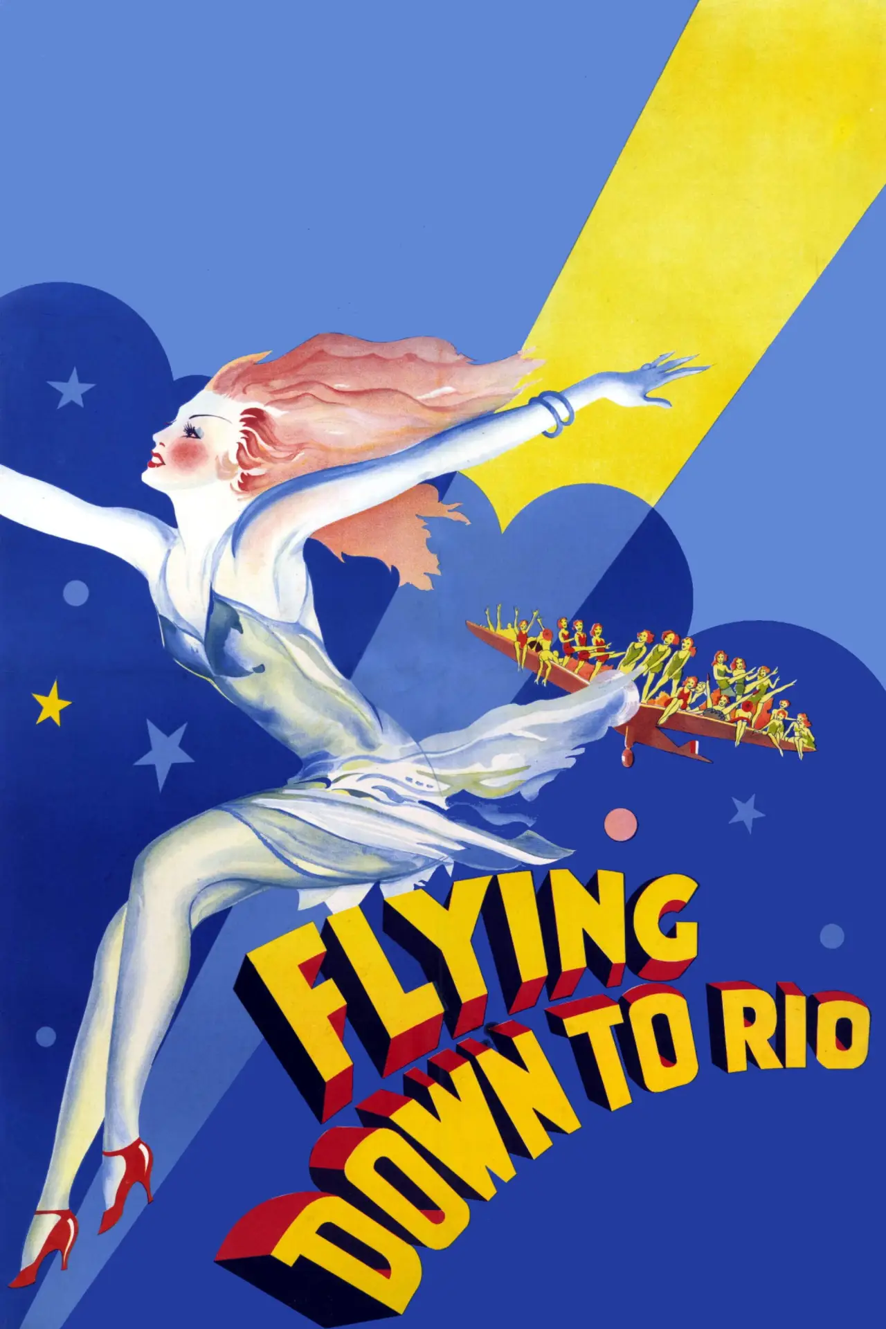 Movie poster "Flying Down to Rio"