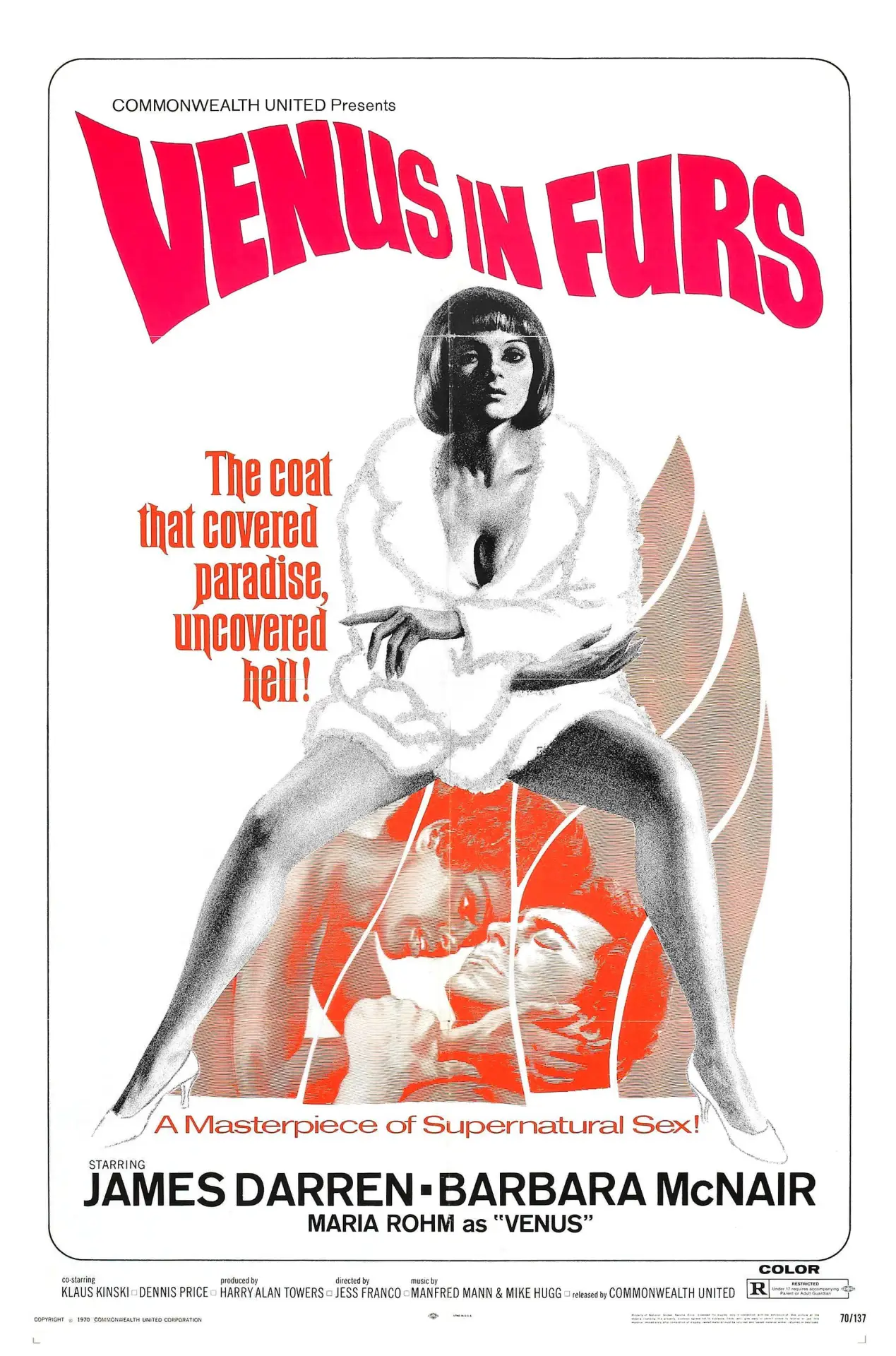 Movie poster "Venus in Furs"
