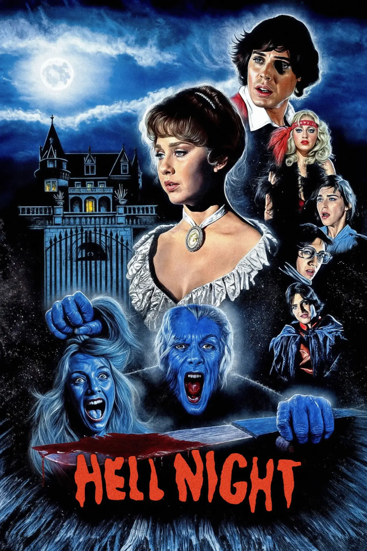 Movie poster "Hell Night"