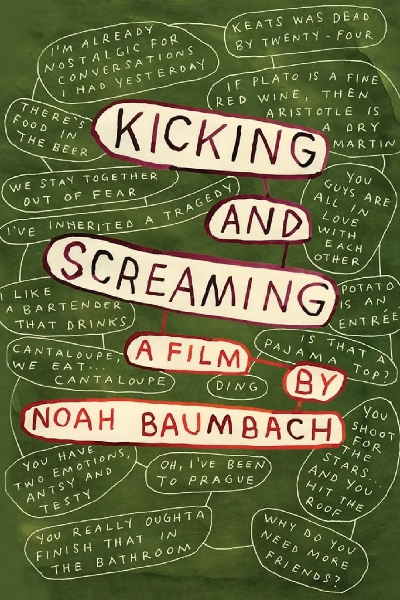 Movie poster "Kicking and Screaming"