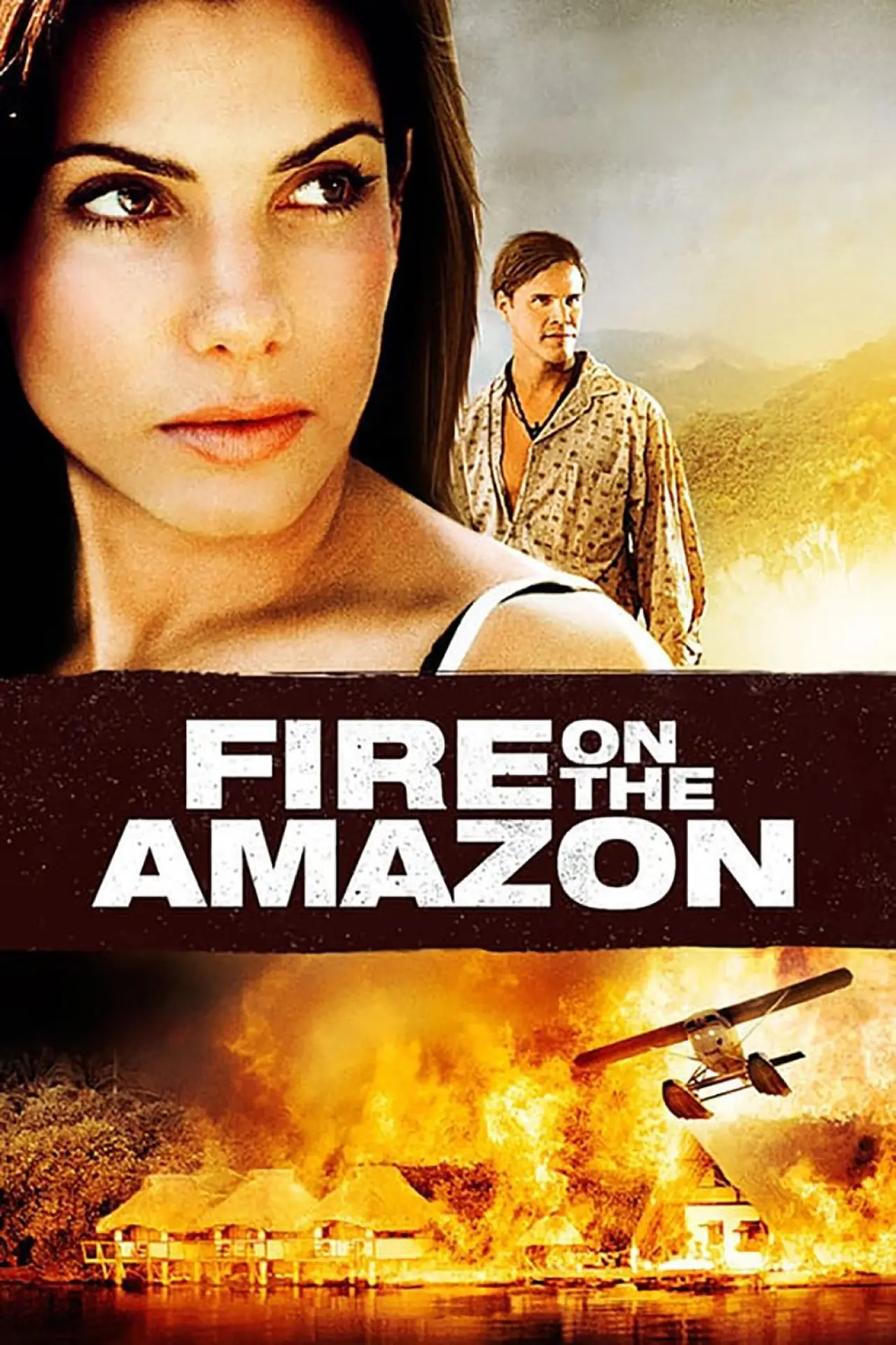 Movie poster "Fire on the Amazon"