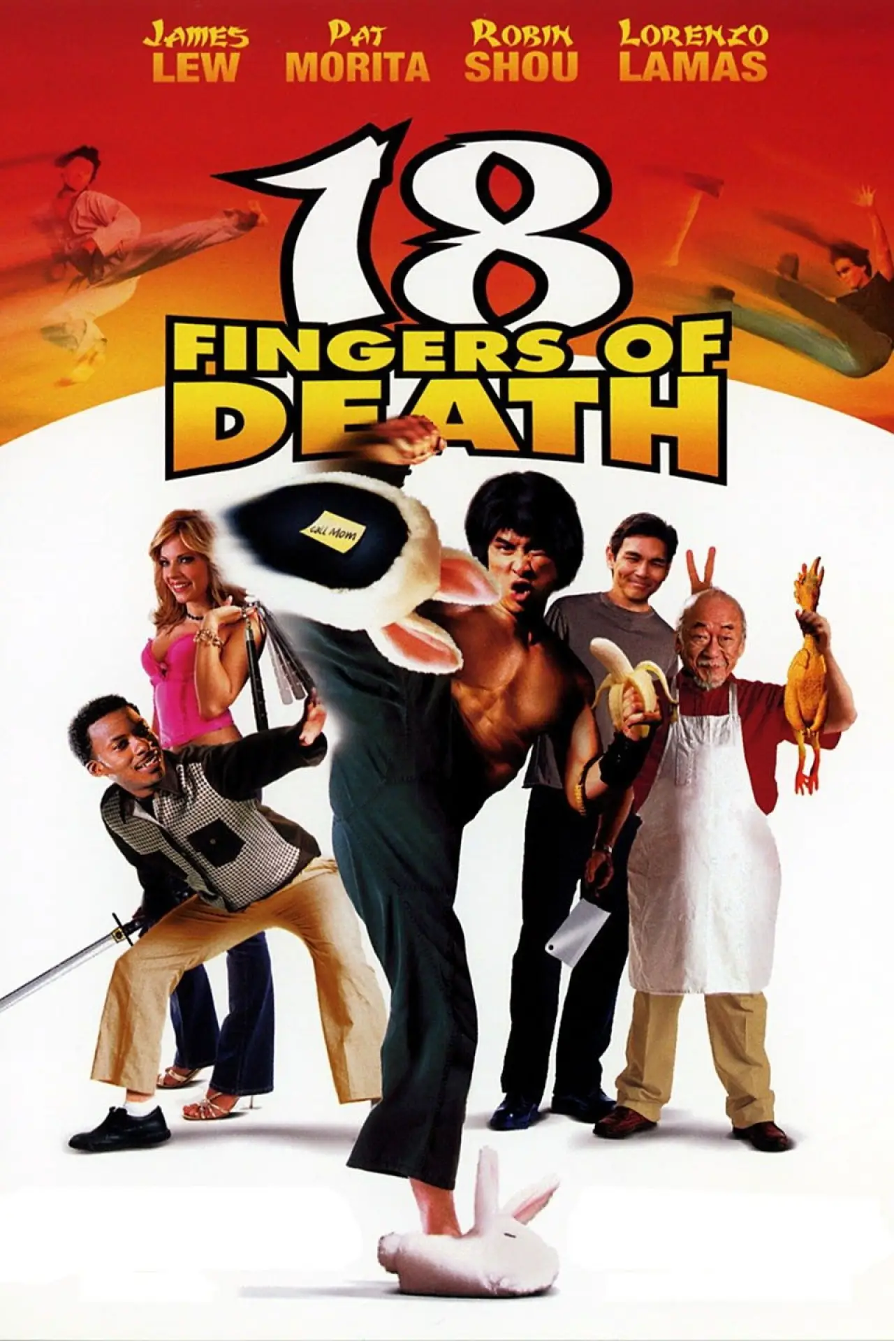 Movie poster "18 Fingers of Death!"