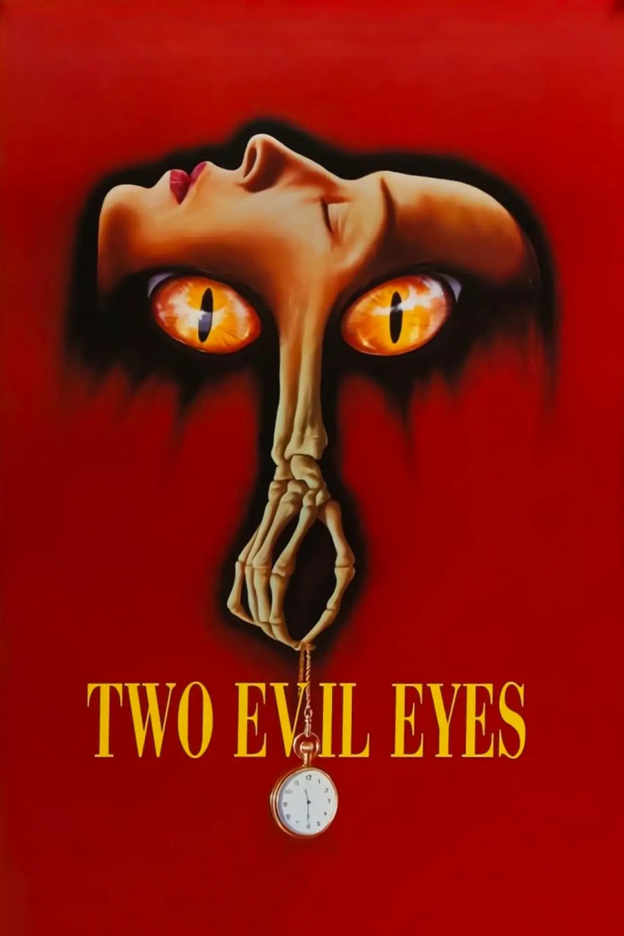 Movie poster "Two Evil Eyes"