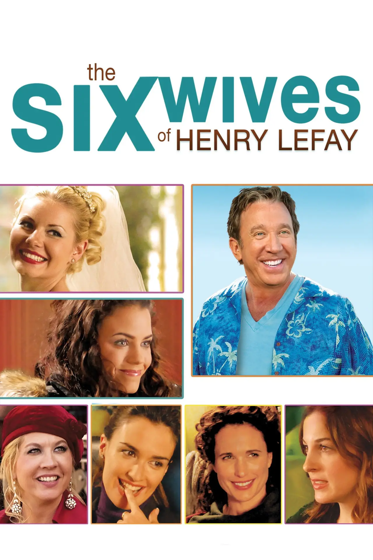 Movie poster "The Six Wives of Henry Lefay"