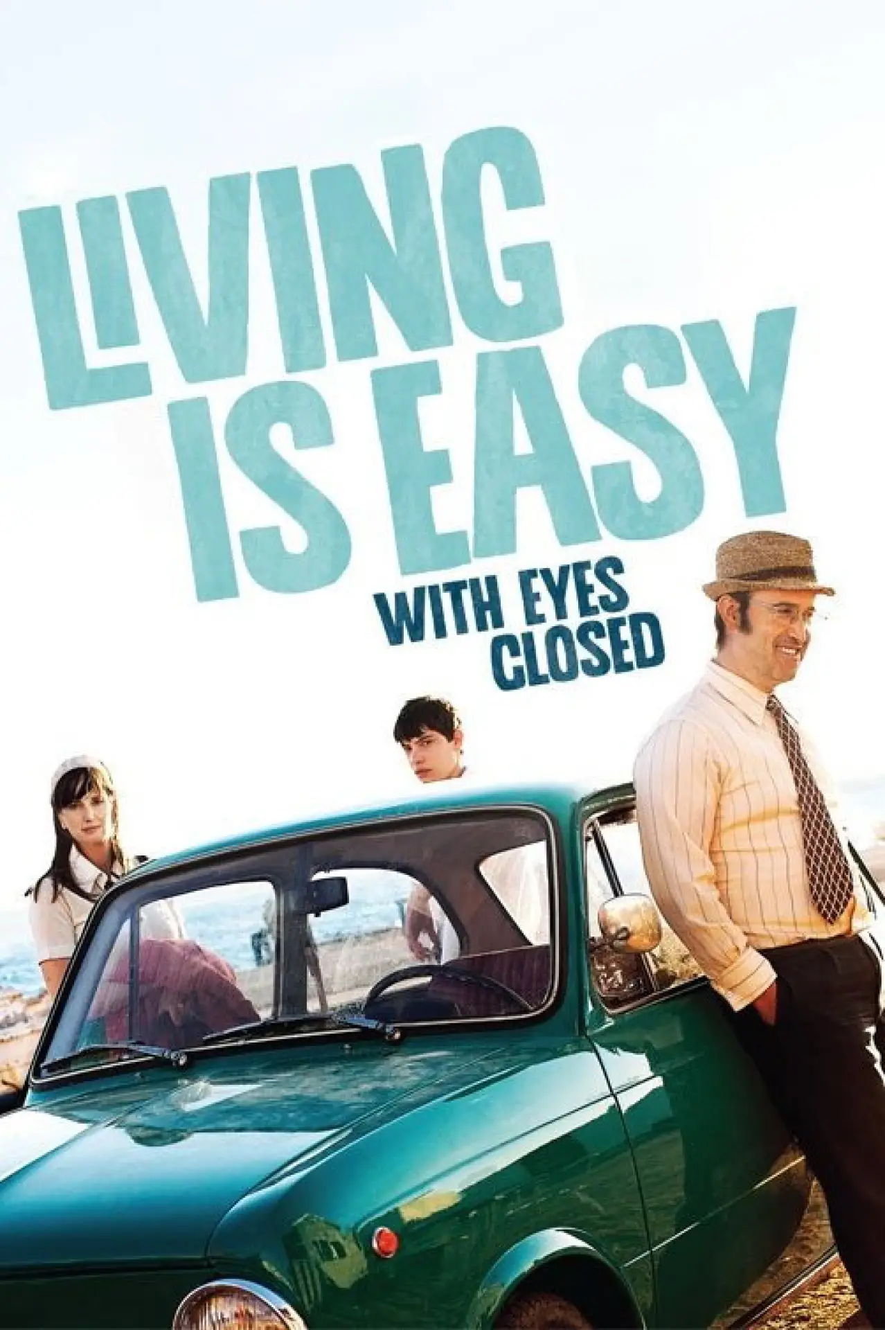 Movie poster "Living Is Easy with Eyes Closed"