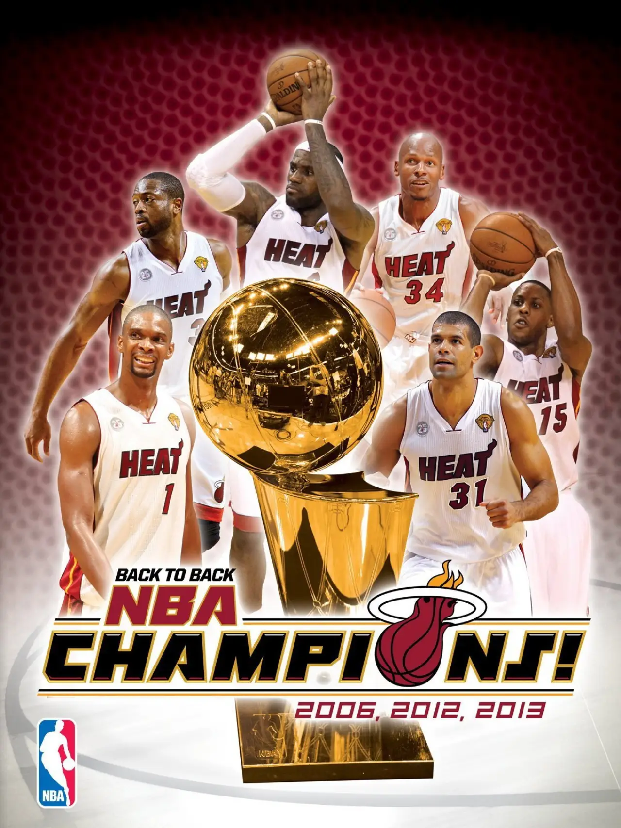 Movie poster "2013 NBA Champions: Miami Heat"