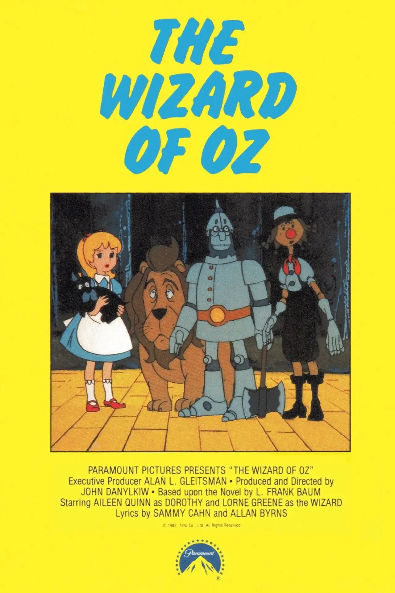 Movie poster "The Wizard of Oz"
