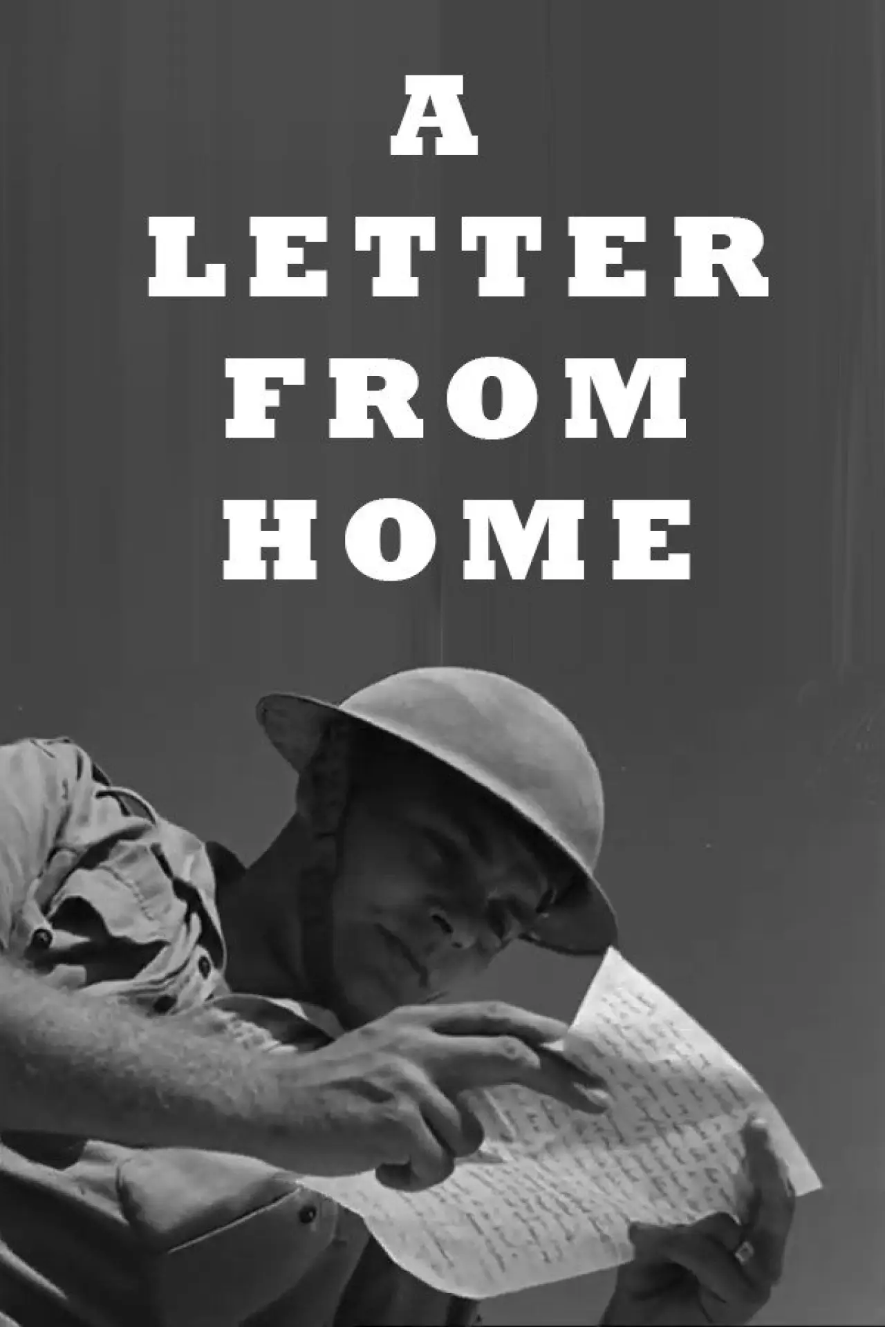 Movie poster "Letter from Home"