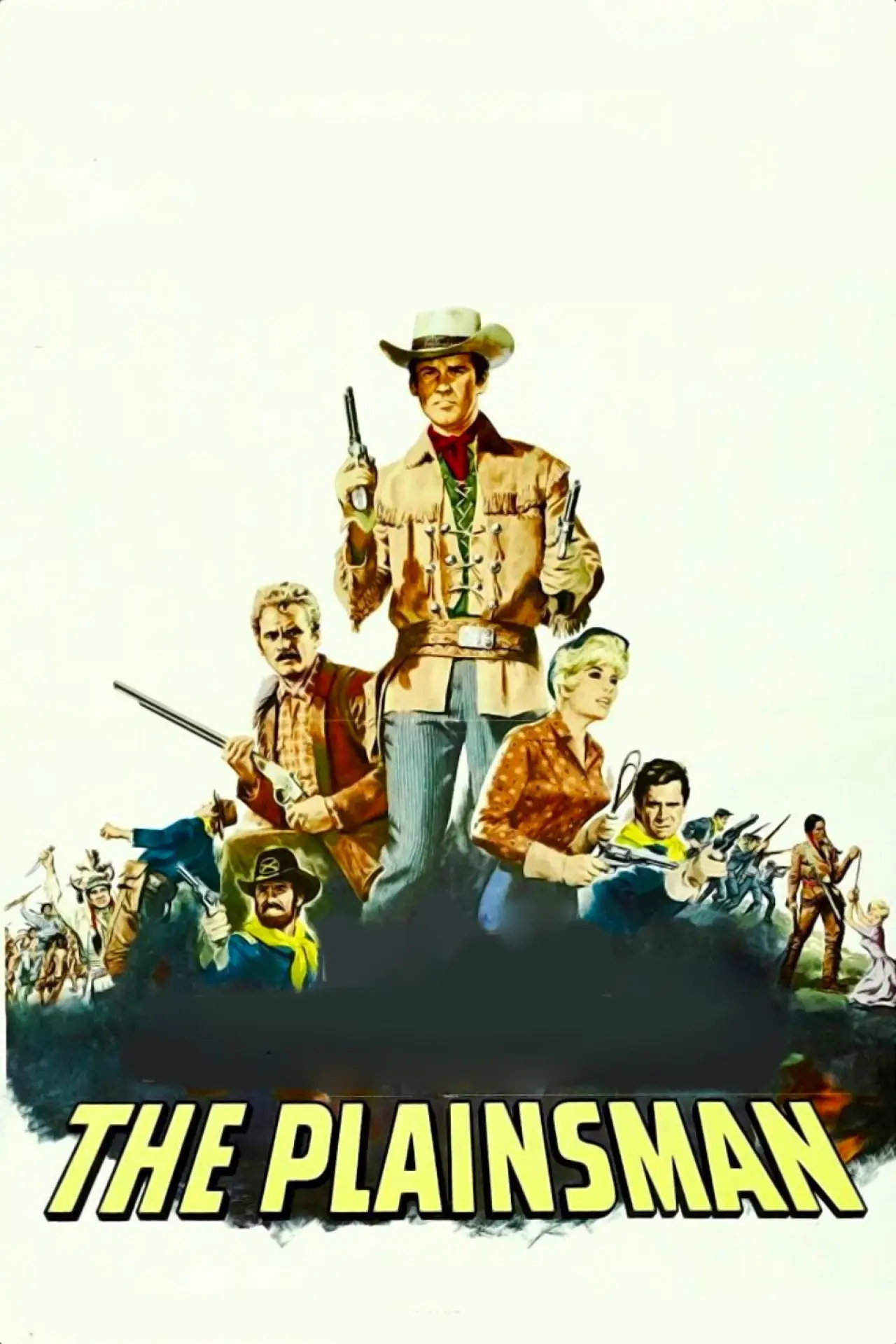 Movie poster "The Plainsman"
