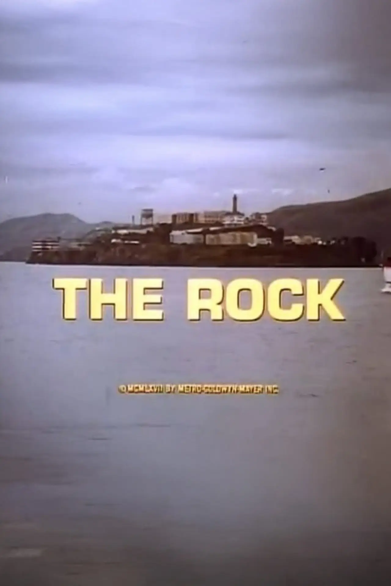 Movie poster "The Rock"