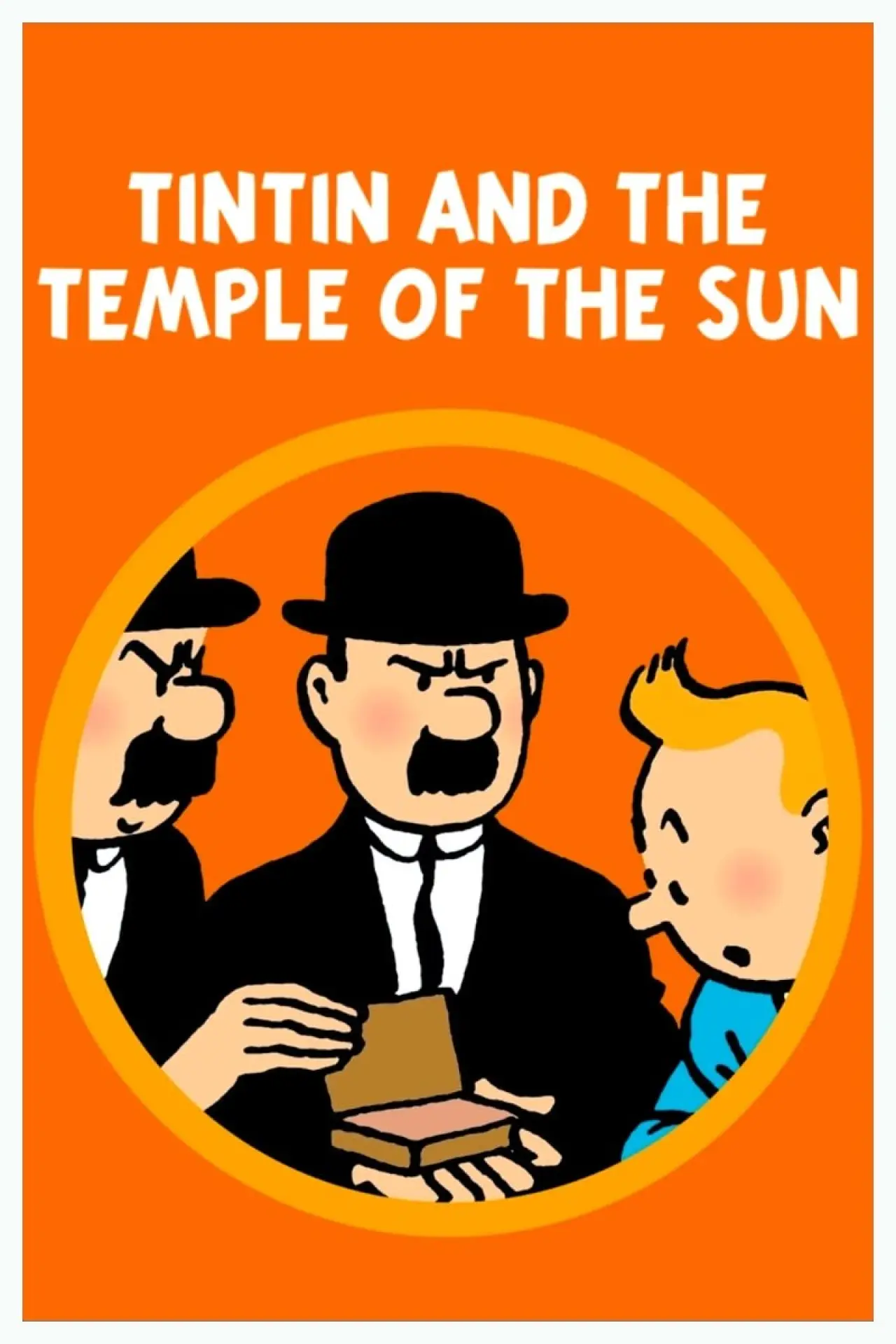 Movie poster "Tintin and the Temple of the Sun"