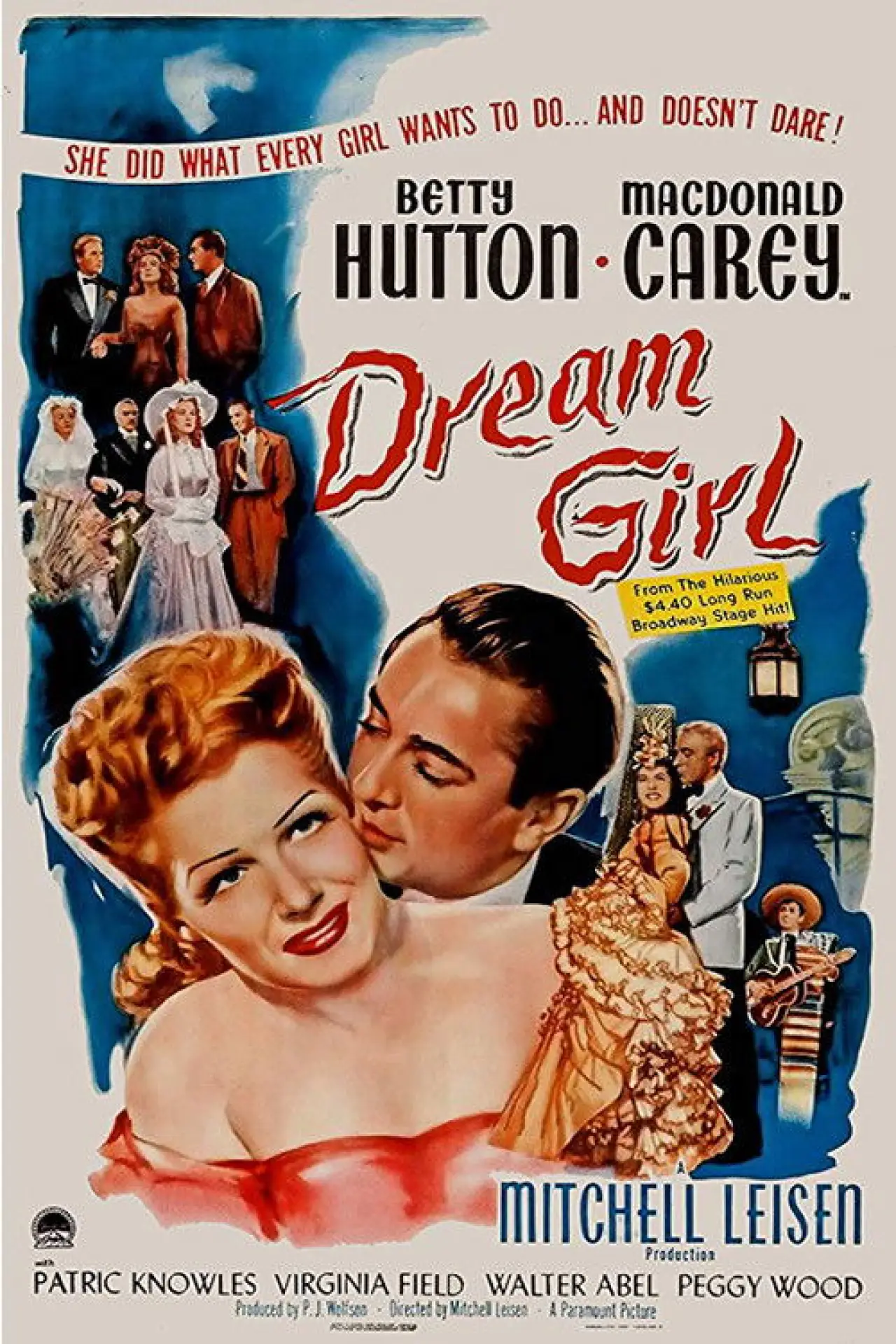 Movie poster "Dream Girl"