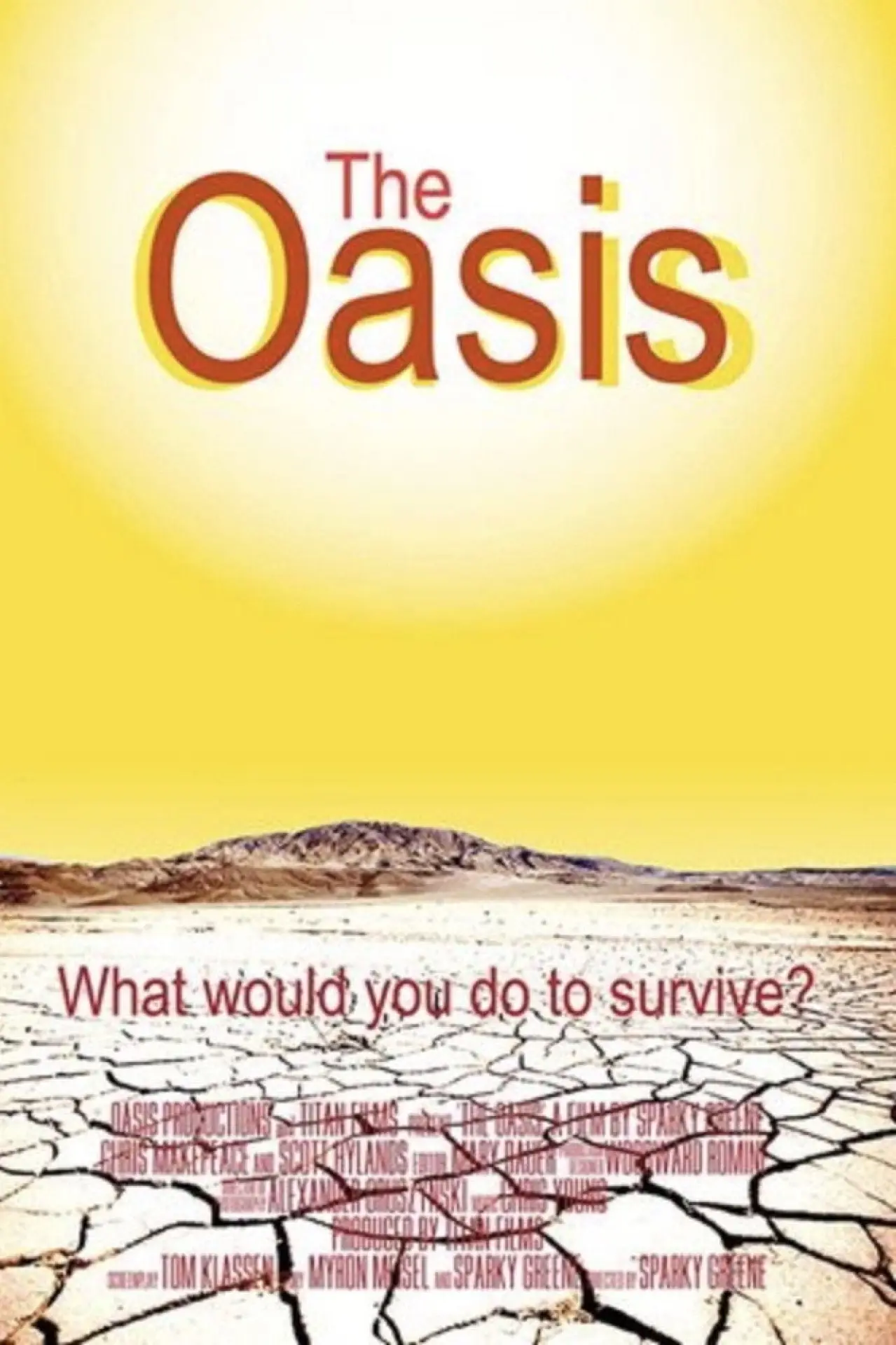 Movie poster "The Oasis"