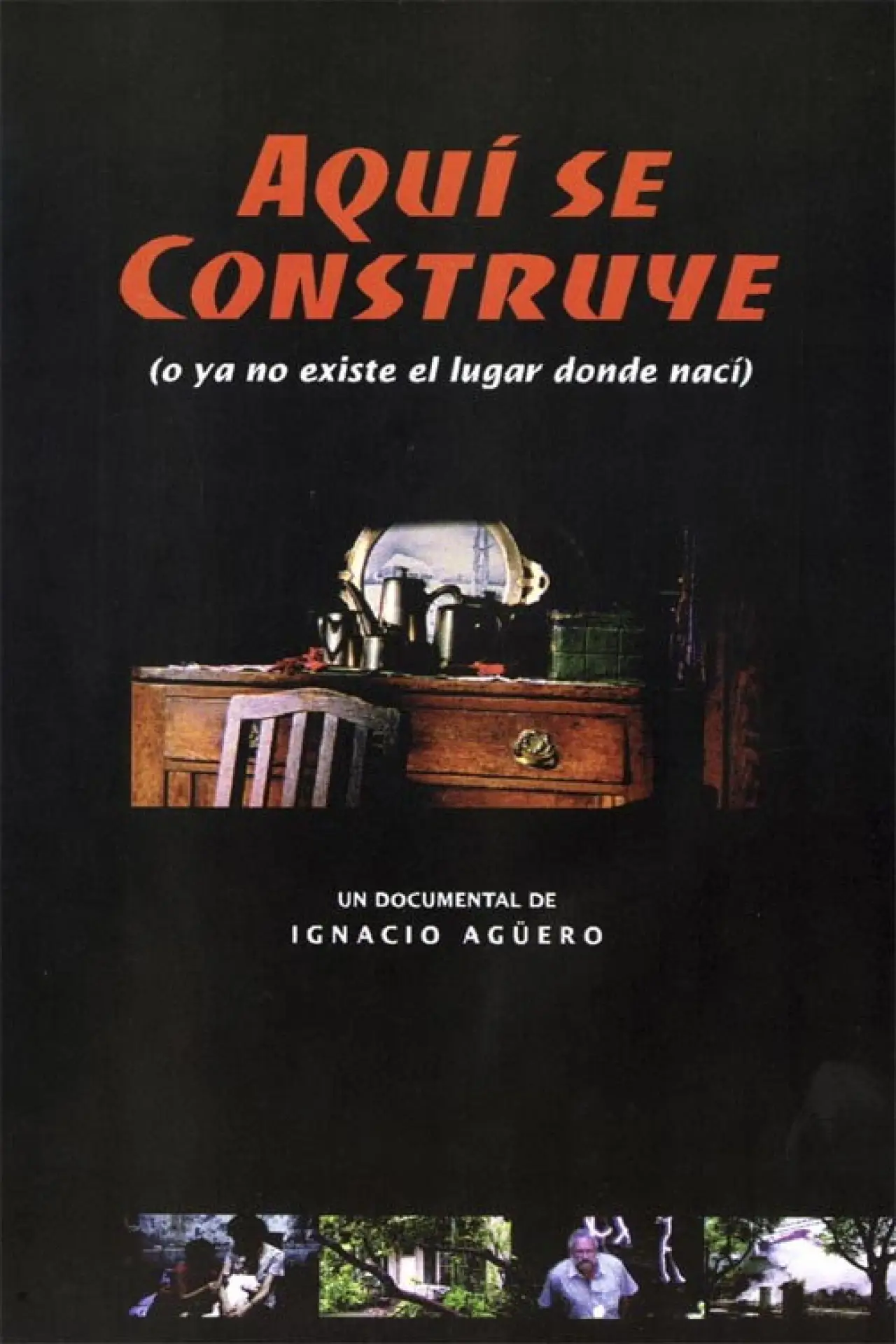 Movie poster "Under Construction (Or The Place Where I Was Born No Longer Exists)"