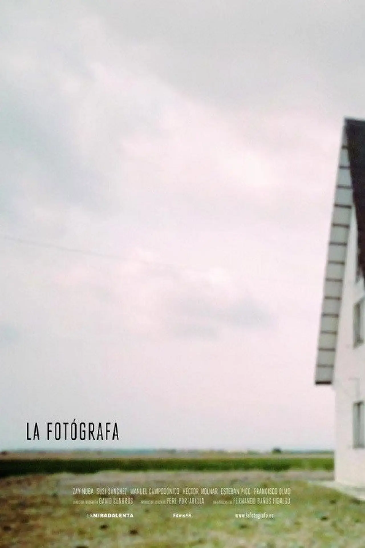 Movie poster "La fotógrafa"