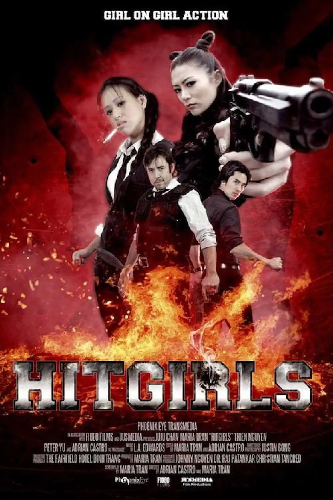 Movie poster "Hit Girls"