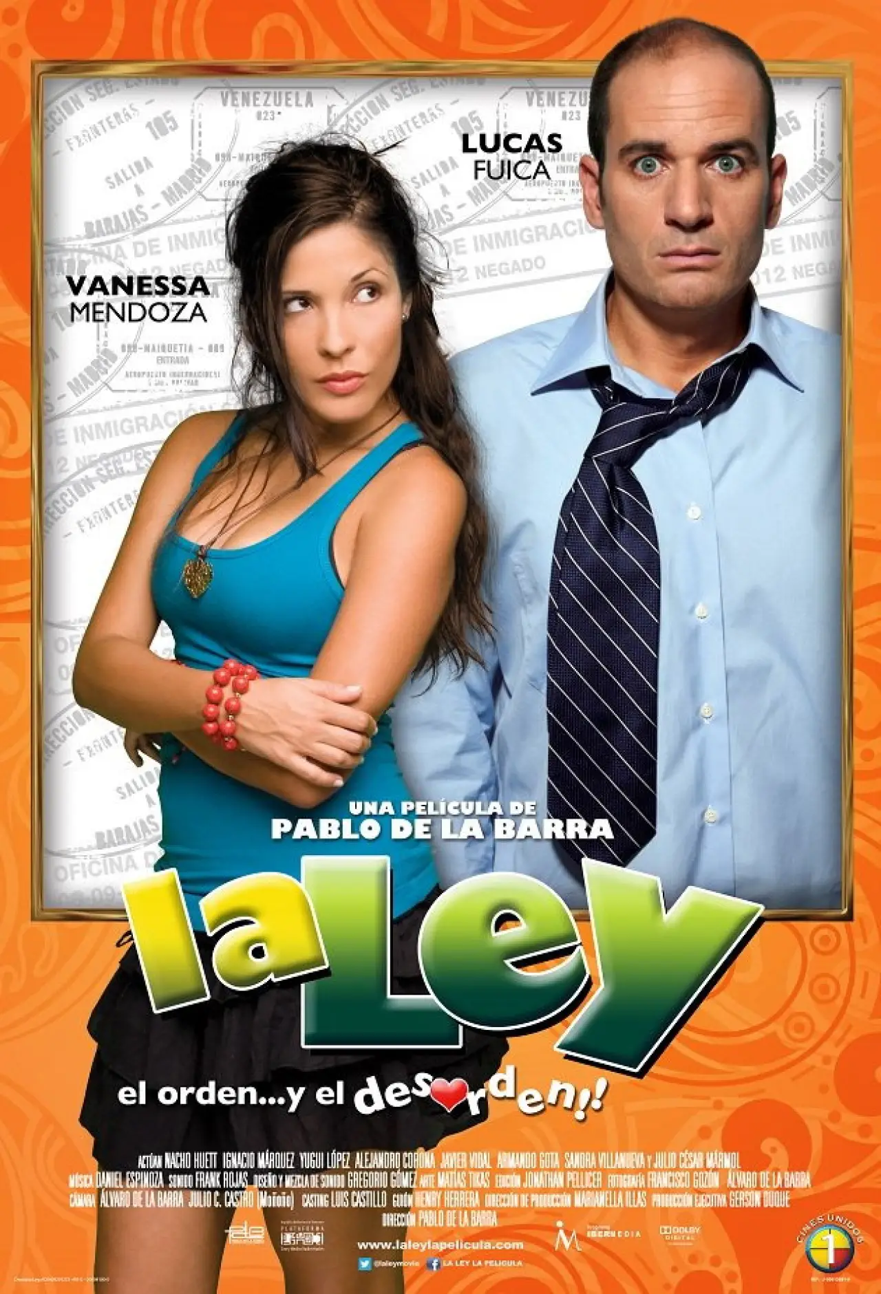 Movie poster "La Ley"