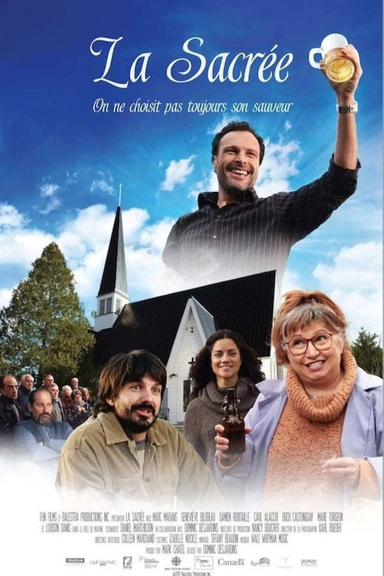 Movie poster "La sacrée"