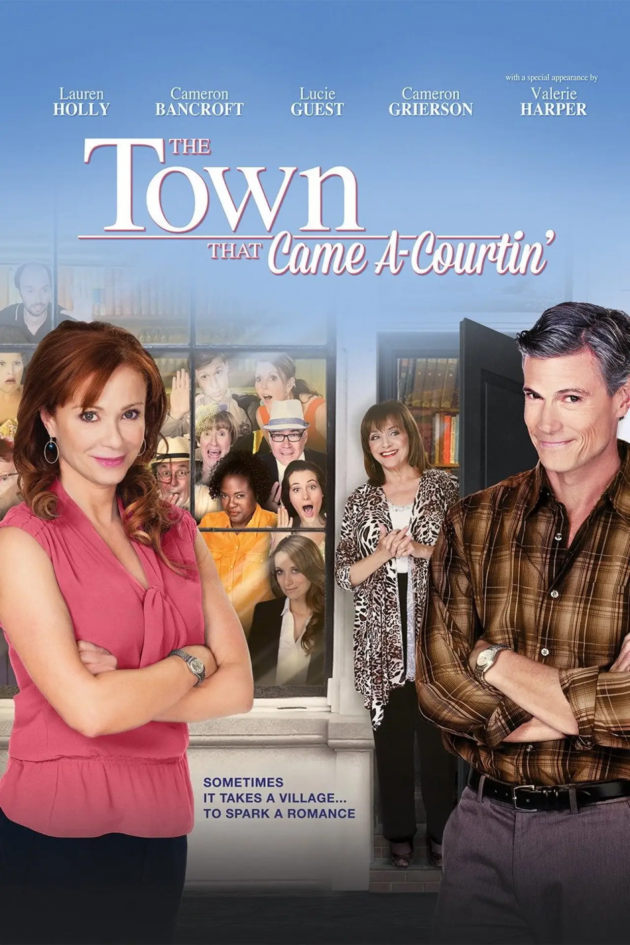 Movie poster "The Town That Came A-Courtin