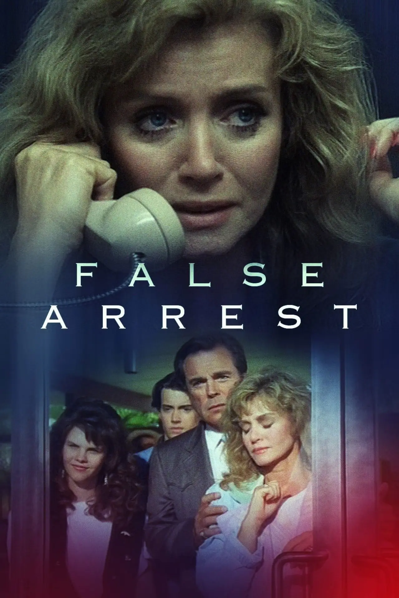 Movie poster "False Arrest"