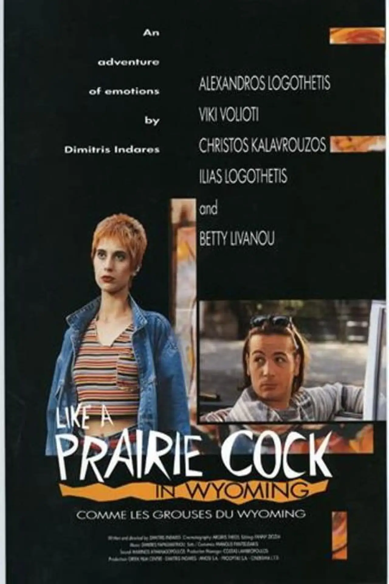 Movie poster "Like a Prairie Cock in Wyoming"