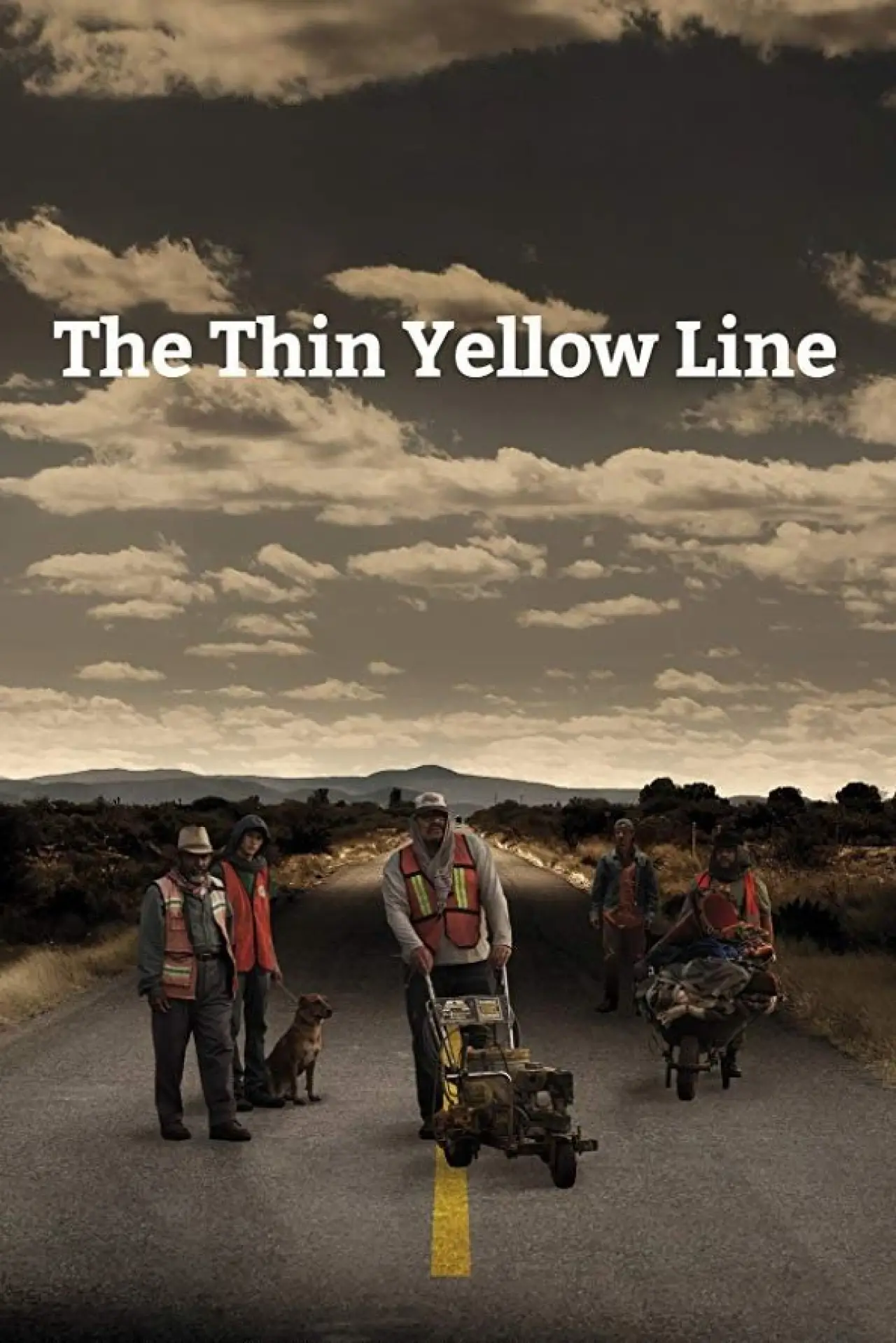 Movie poster "The Thin Yellow Line"