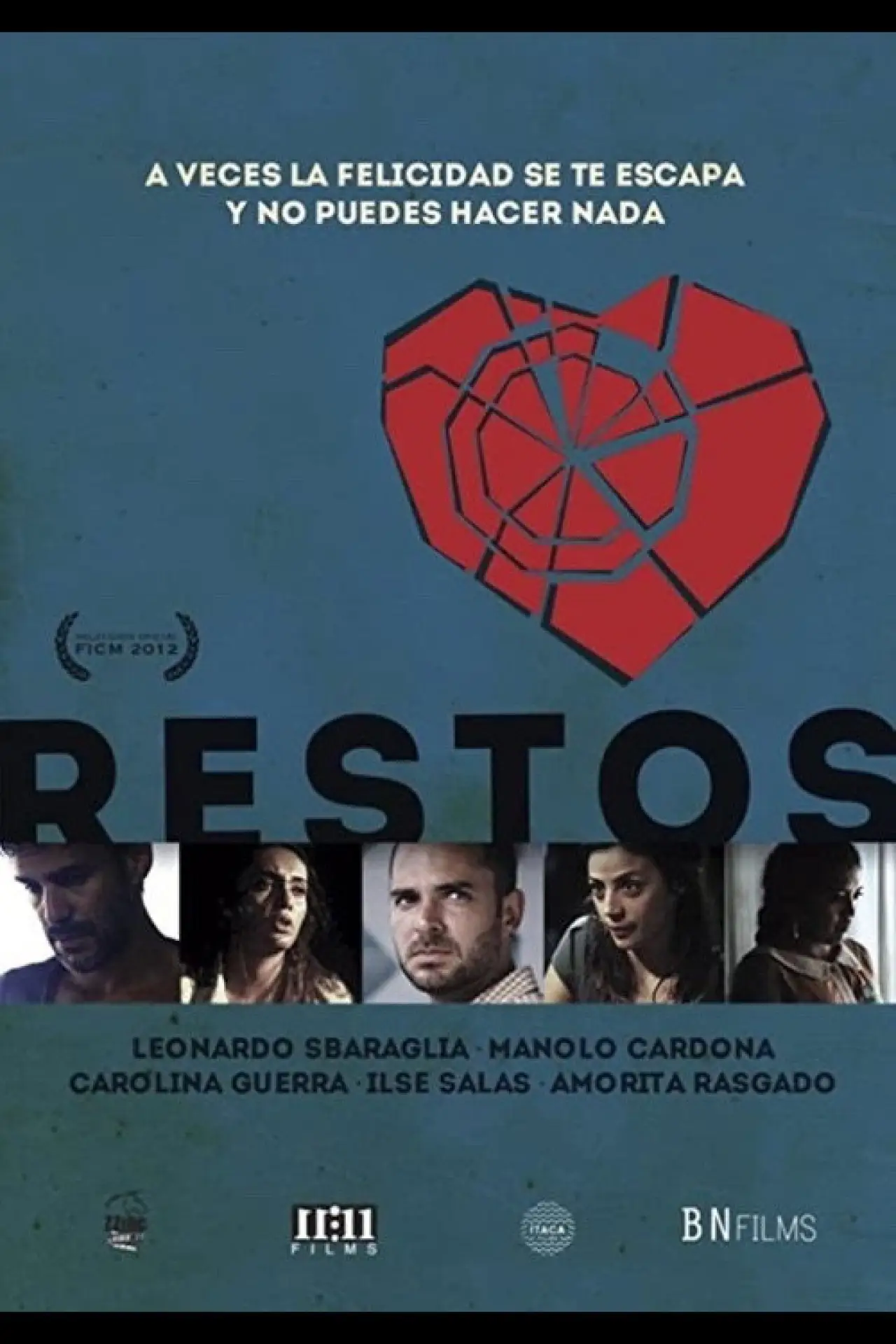 Movie poster "Restos"
