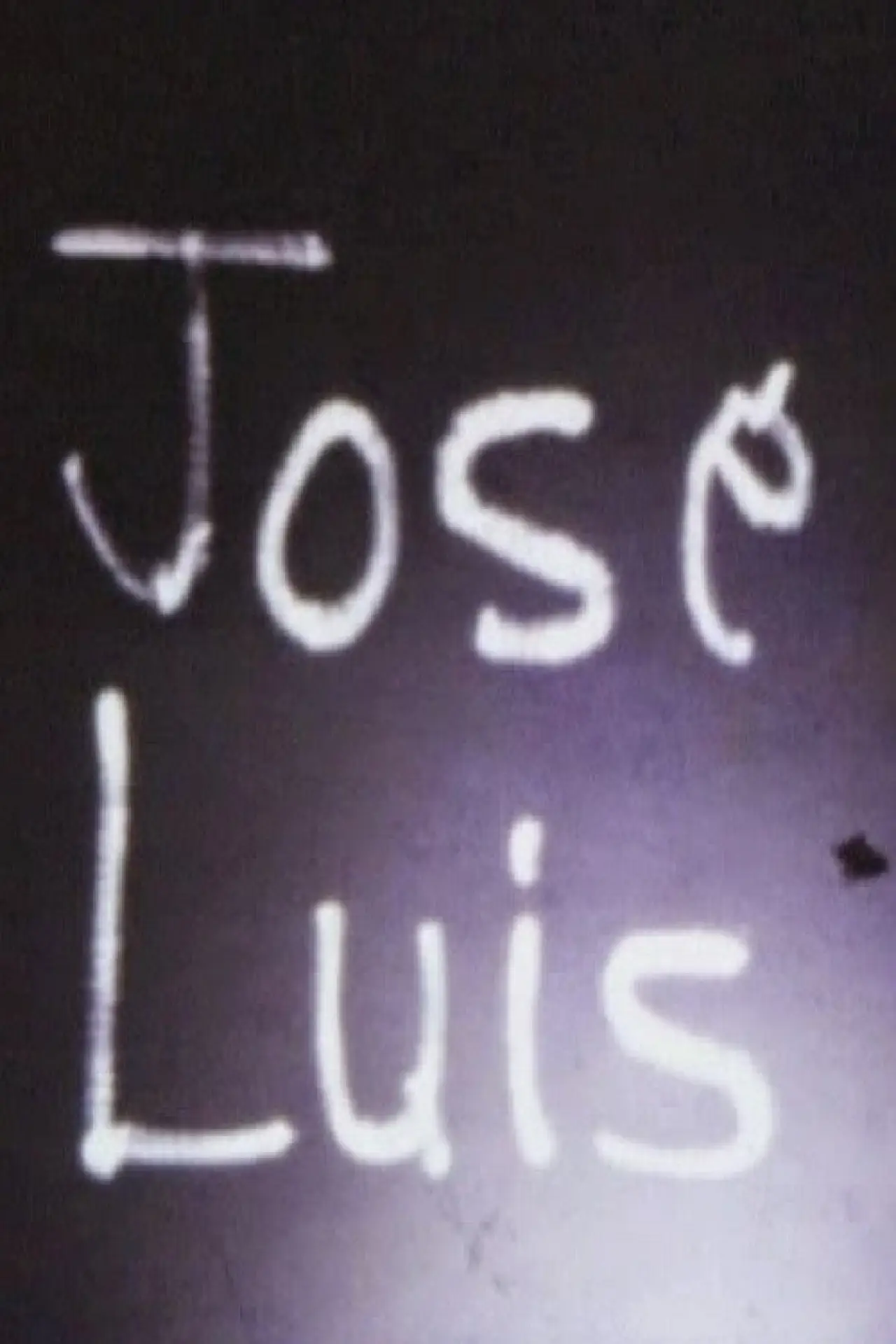 Movie poster "José Luis"