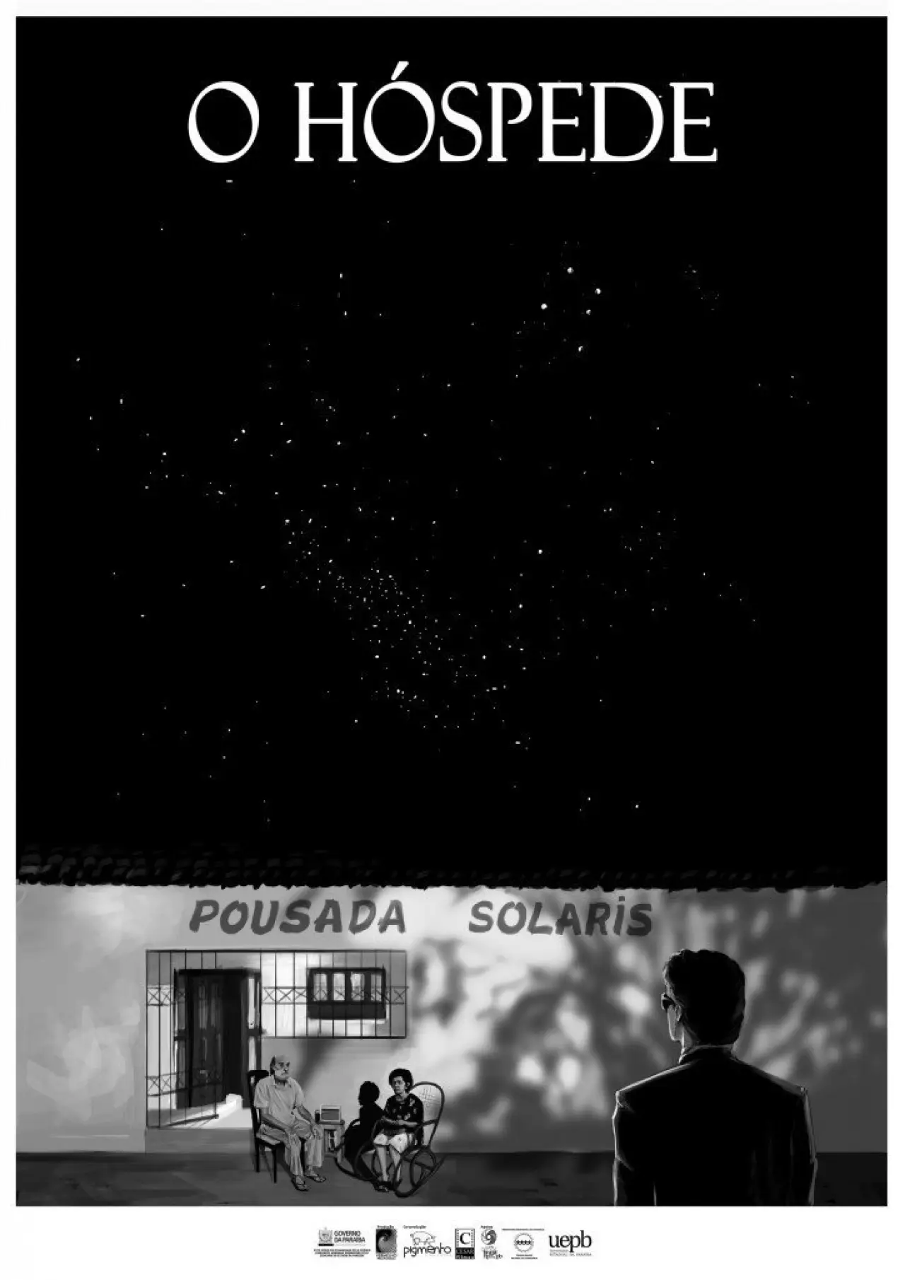 Movie poster "O Hóspede"