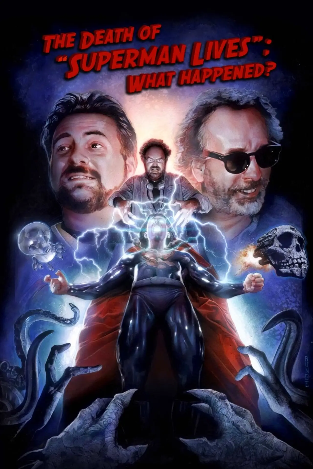 Movie poster "The Death of "Superman Lives": What Happened?"