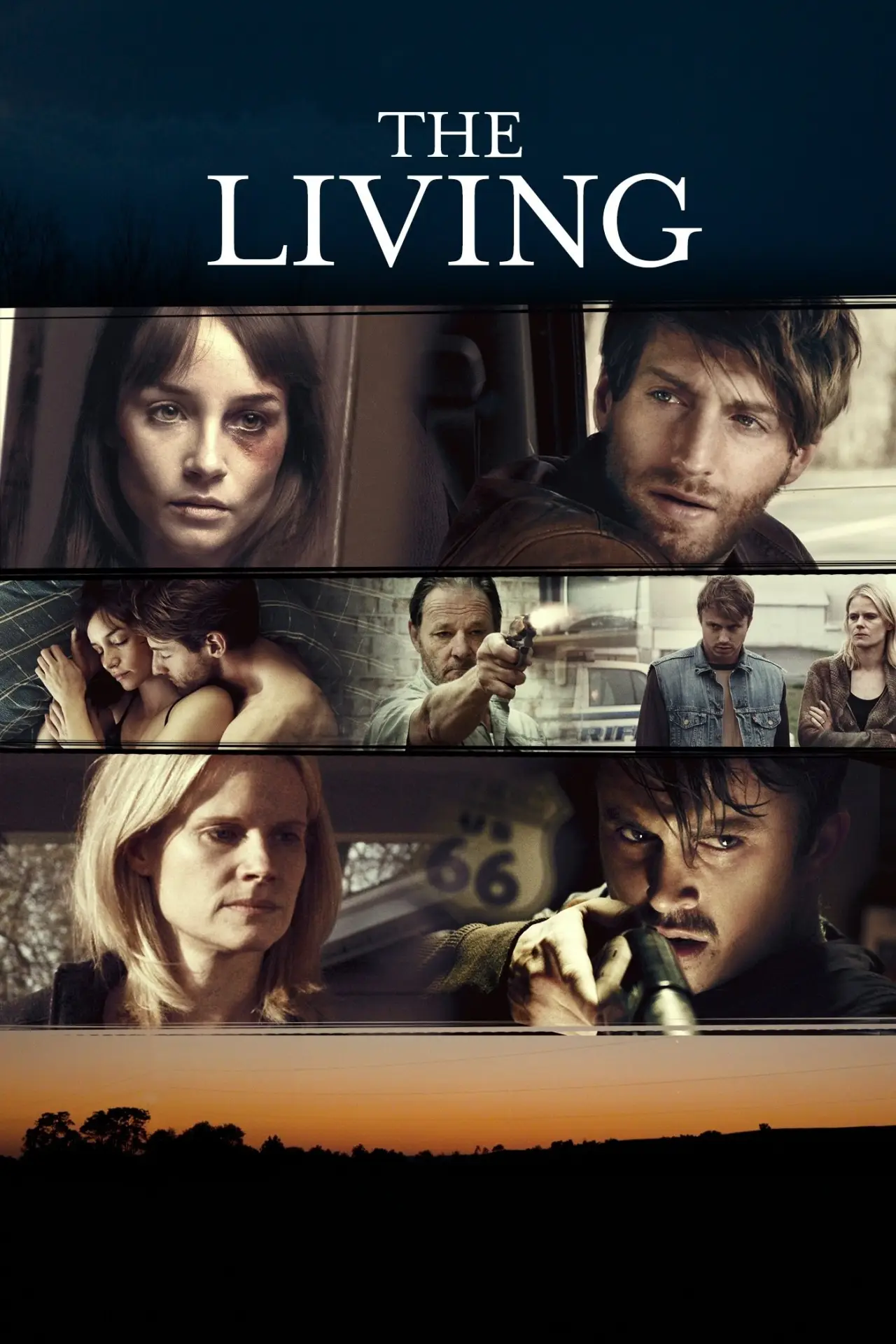 Movie poster "The Living"