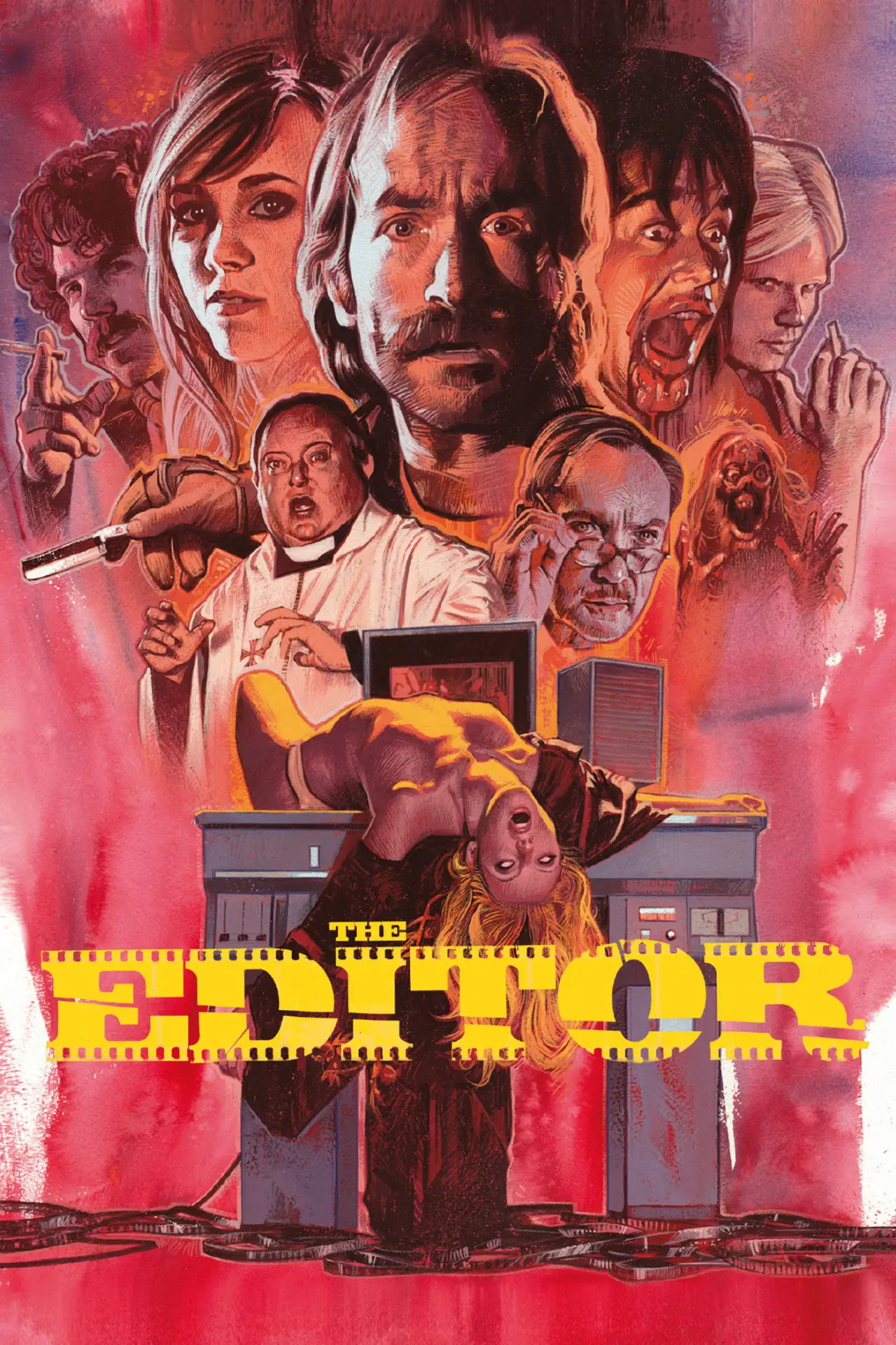 Movie poster "The Editor"
