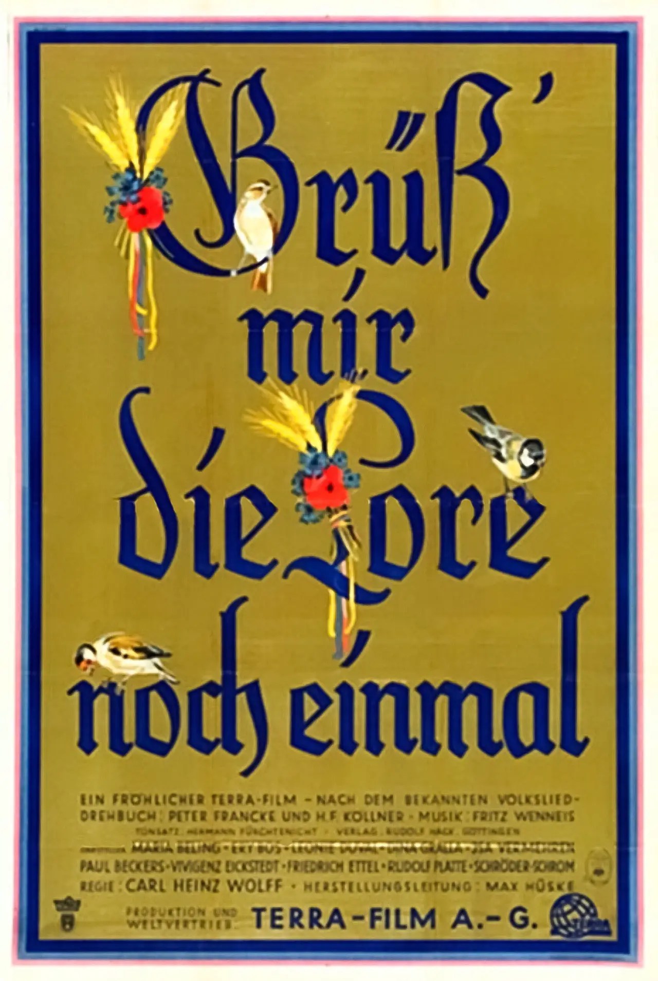 Movie poster "Grüß