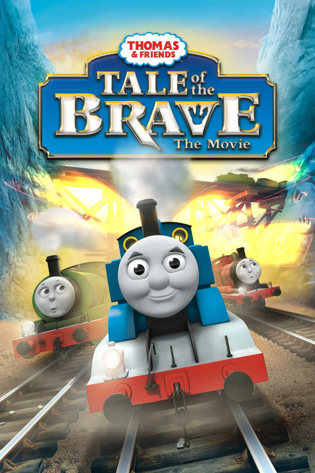 Movie poster "Thomas & Friends: Tale of the Brave"