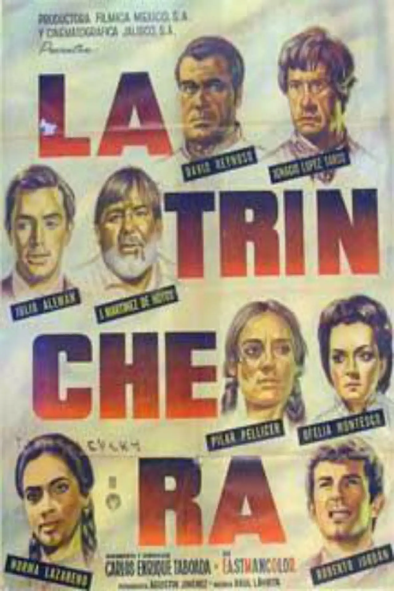 Movie poster "La trinchera"