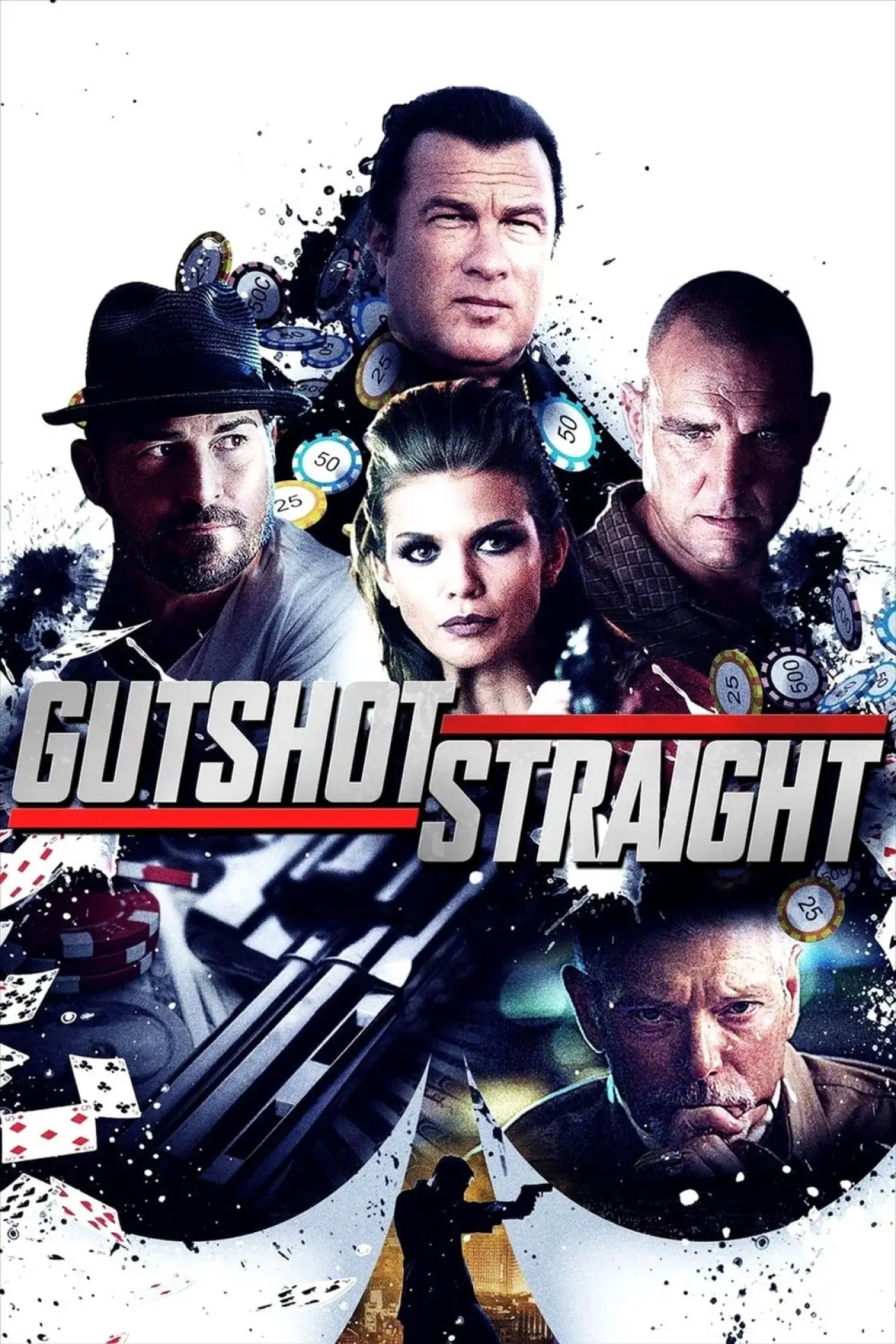 Movie poster "Gutshot Straight"
