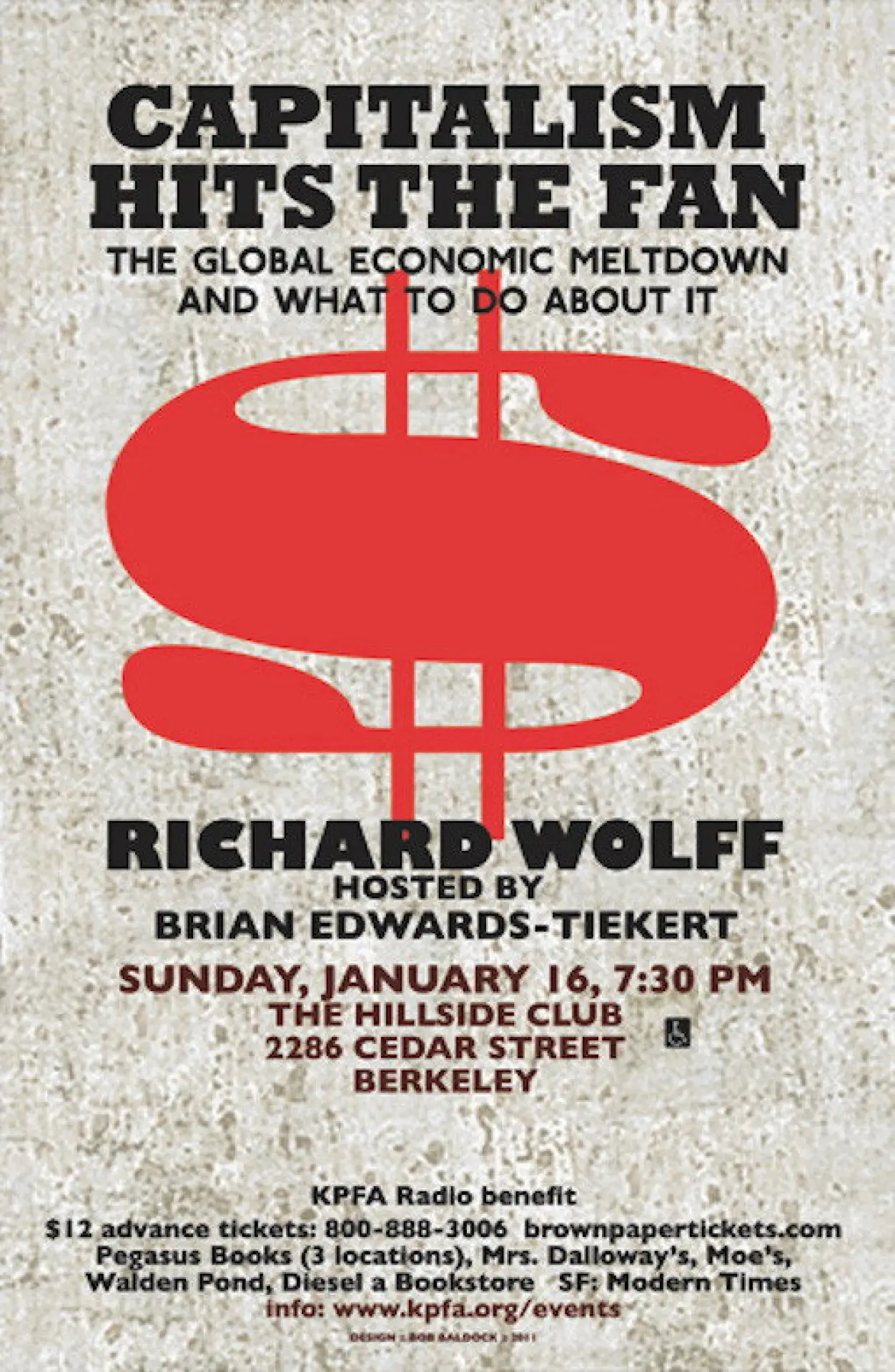 Movie poster "Capitalism Hits the Fan"