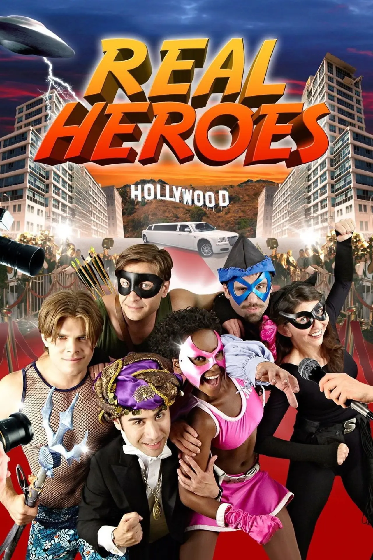 Movie poster "Real Heroes"