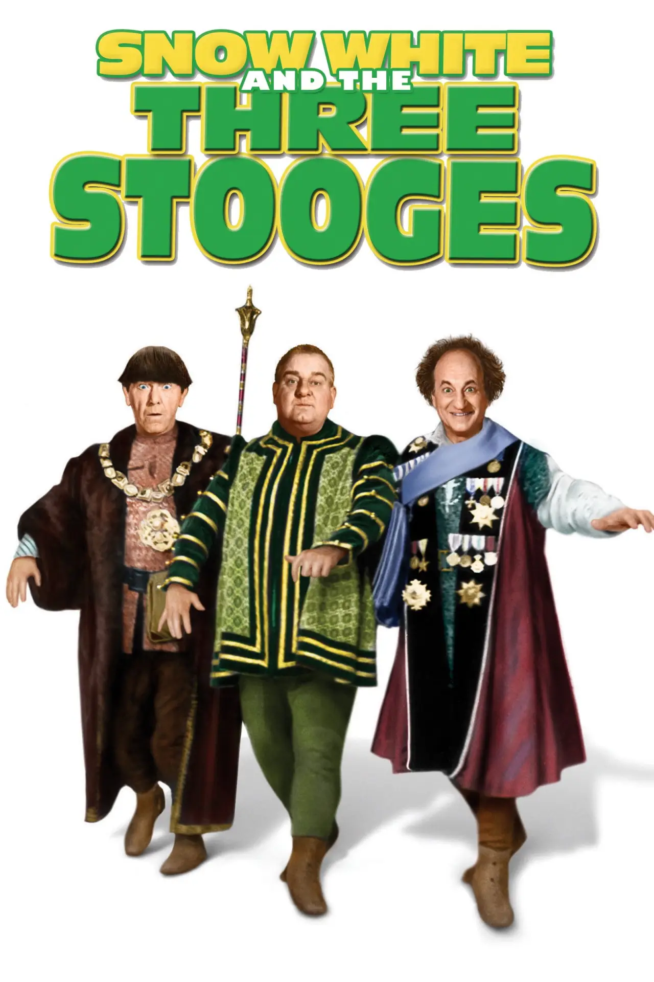 Movie poster "Snow White and the Three Stooges"