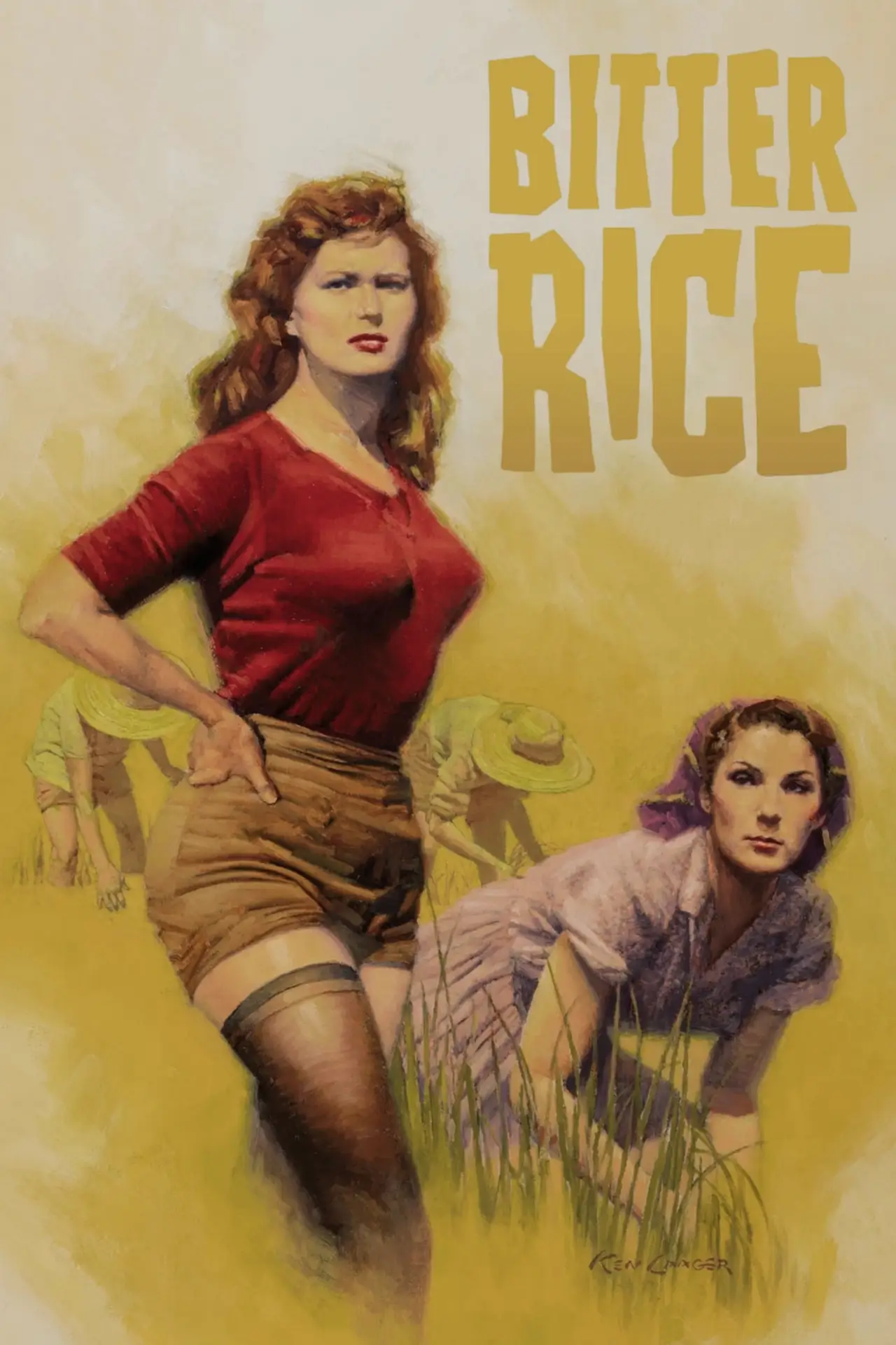 Movie poster "Bitter Rice"