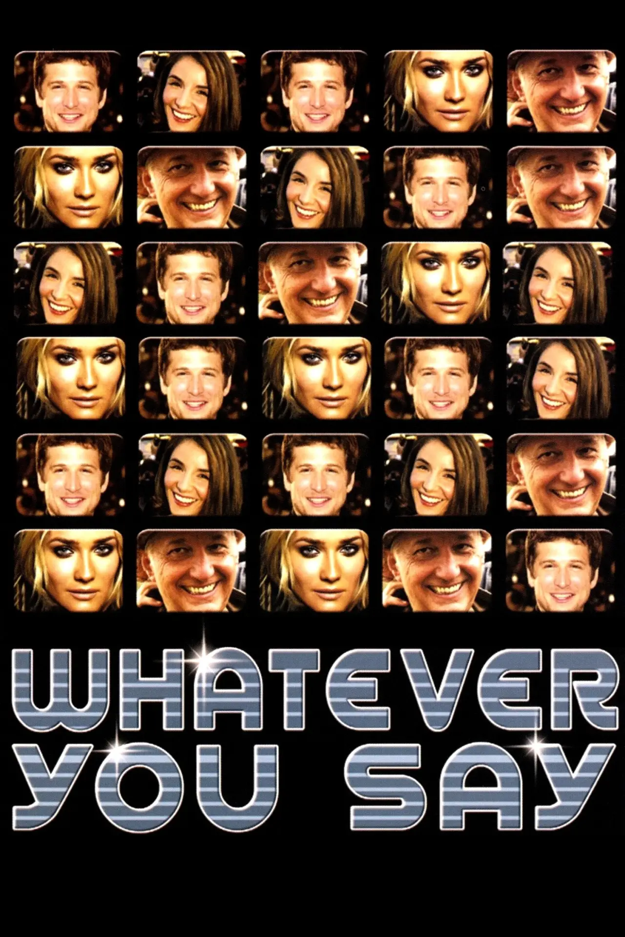 Movie poster "Whatever You Say"